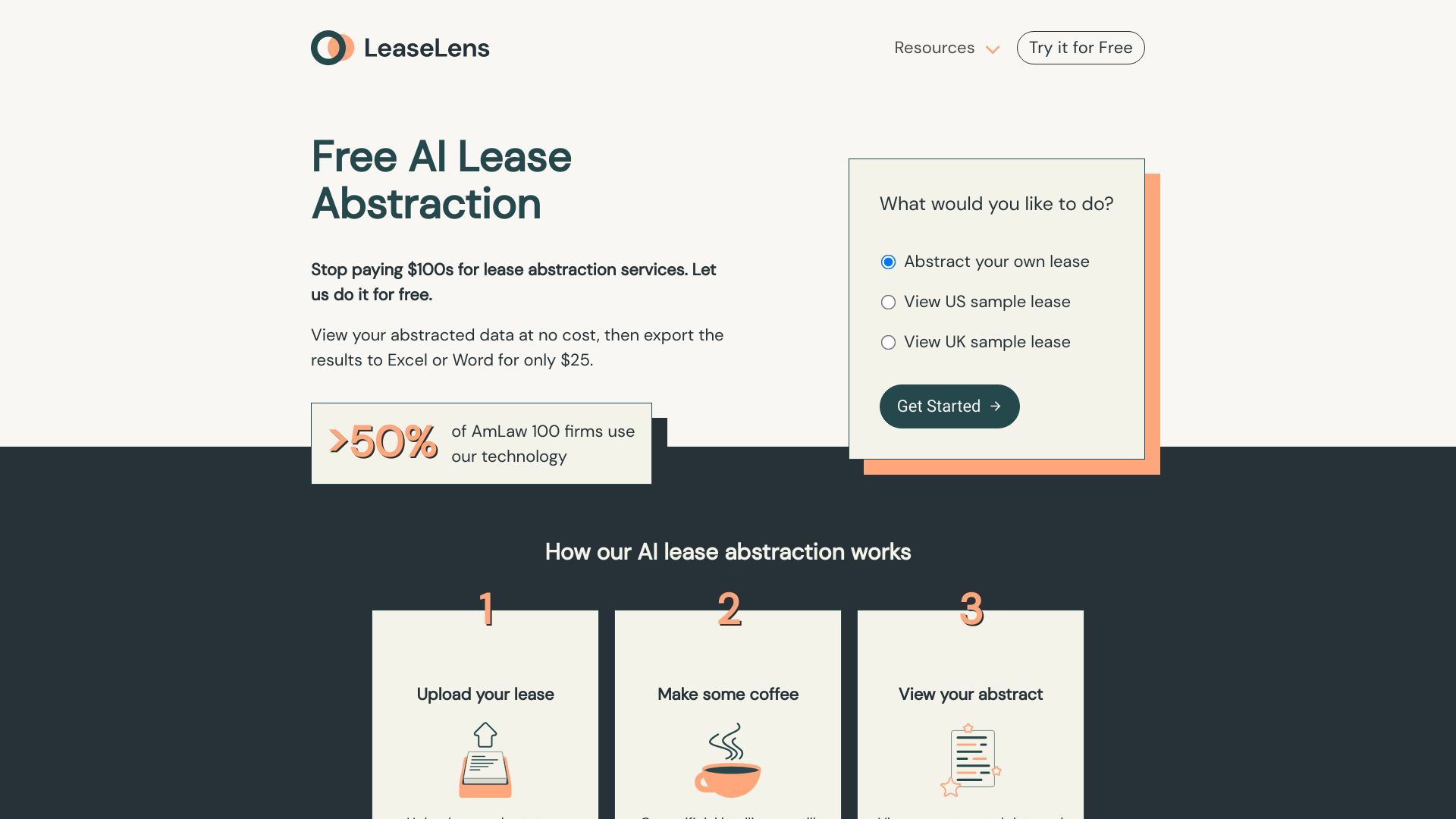 LeaseLens screenshot