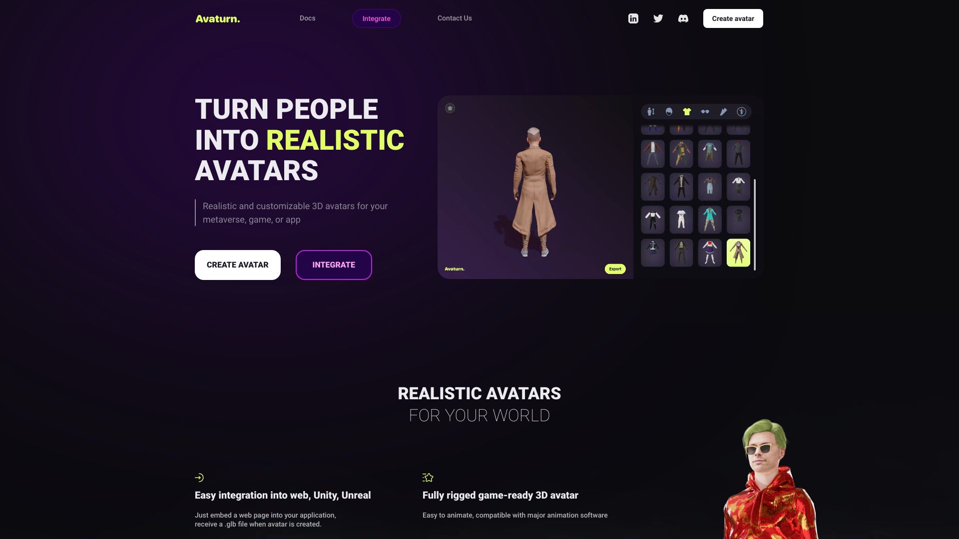 Avaturn screenshot