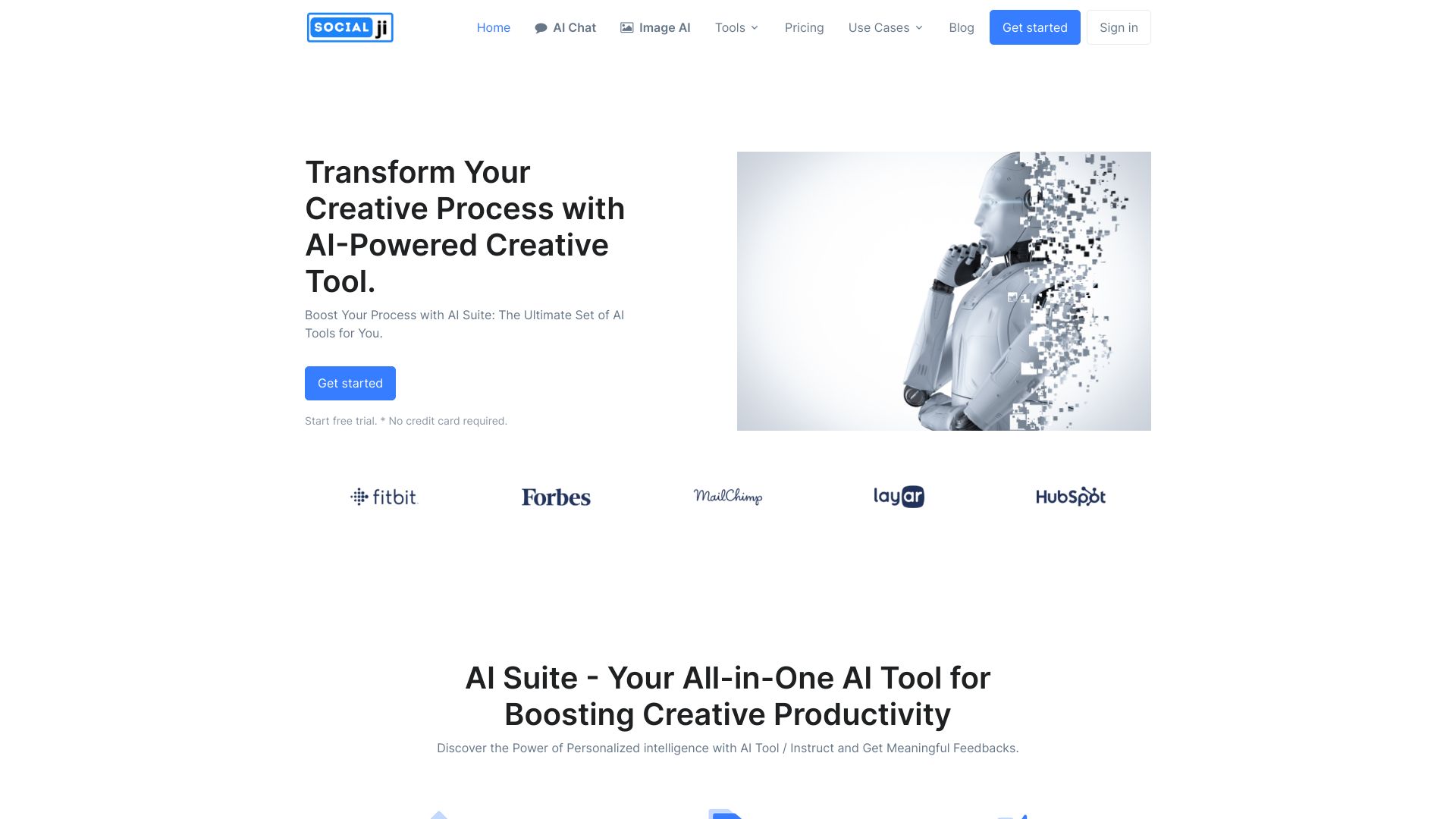 Socialji.com screenshot