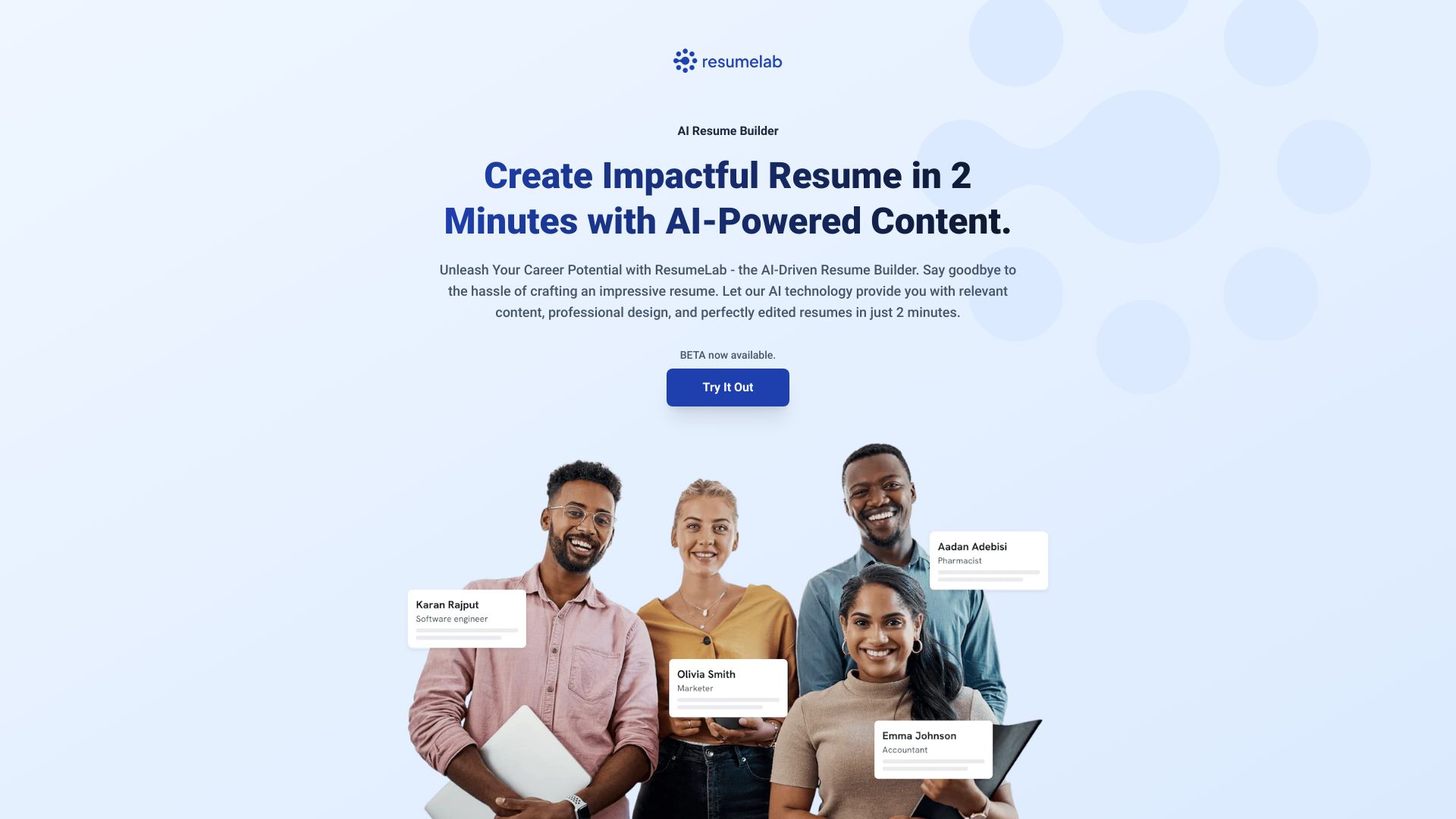 ResumeLab screenshot
