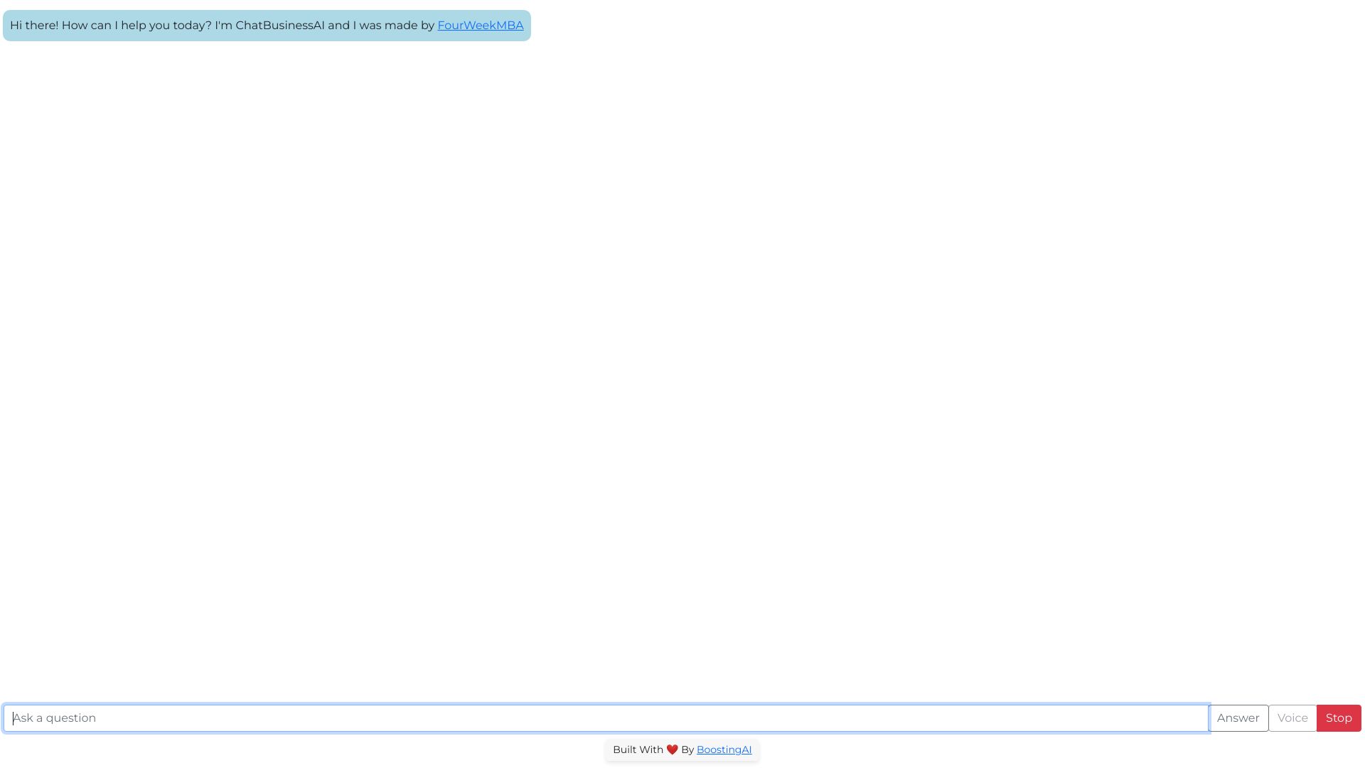 ChatBusiness.AI screenshot