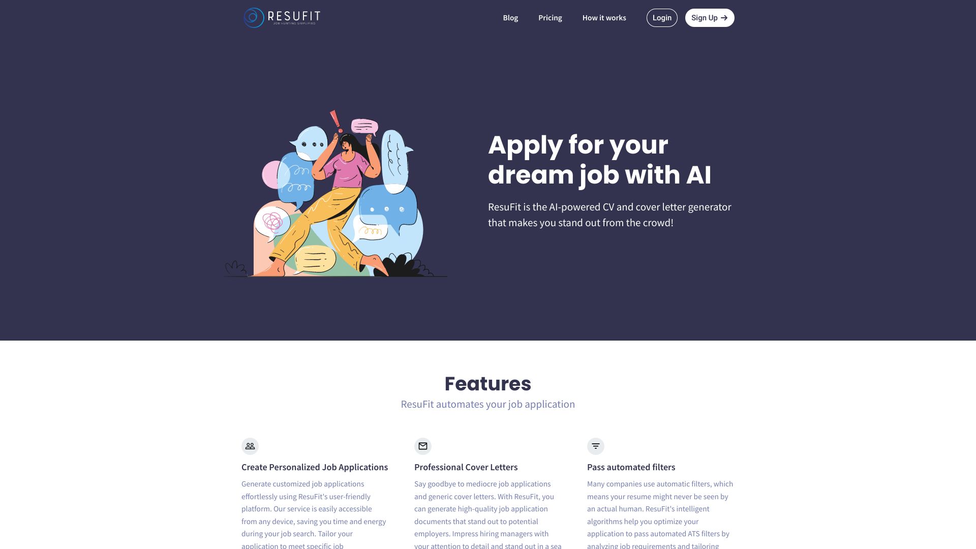 ResuFit screenshot