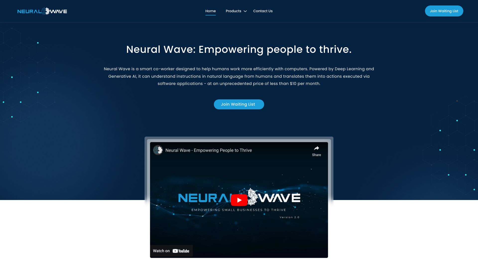 Neural Wave screenshot