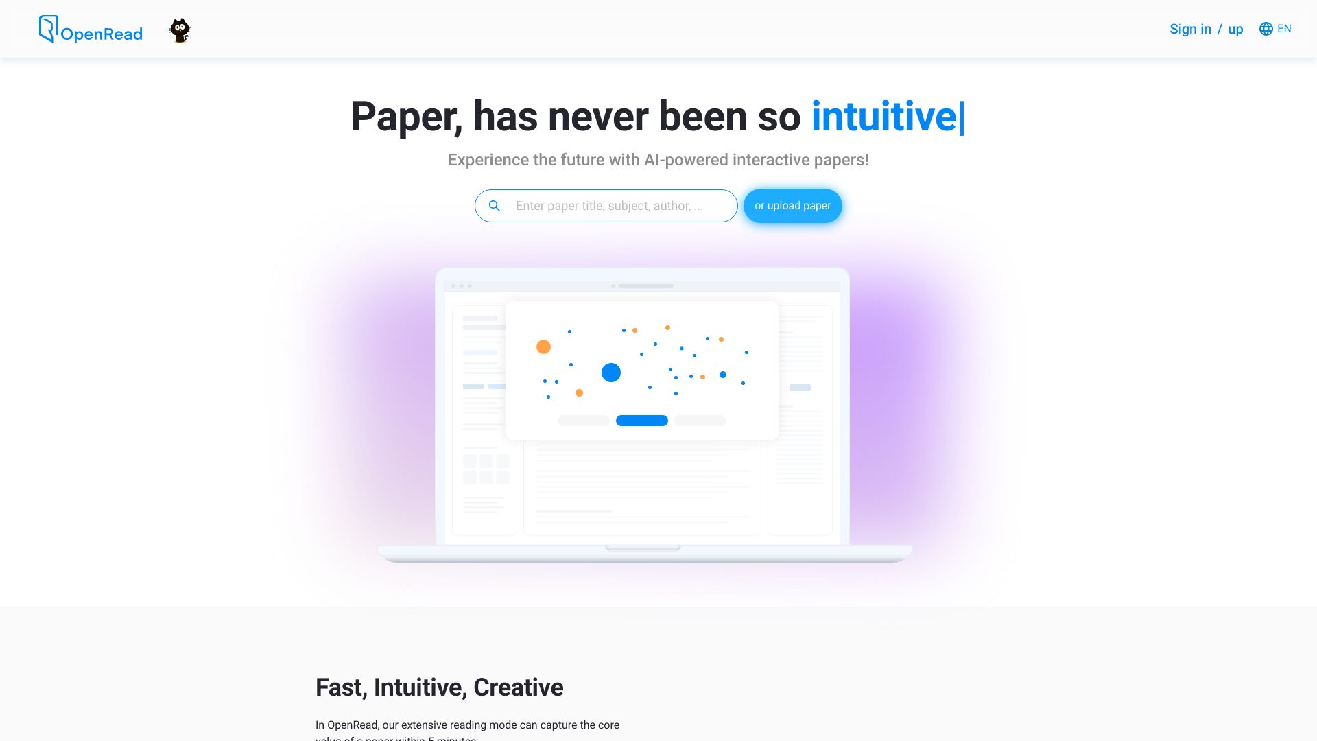 OpenRead screenshot
