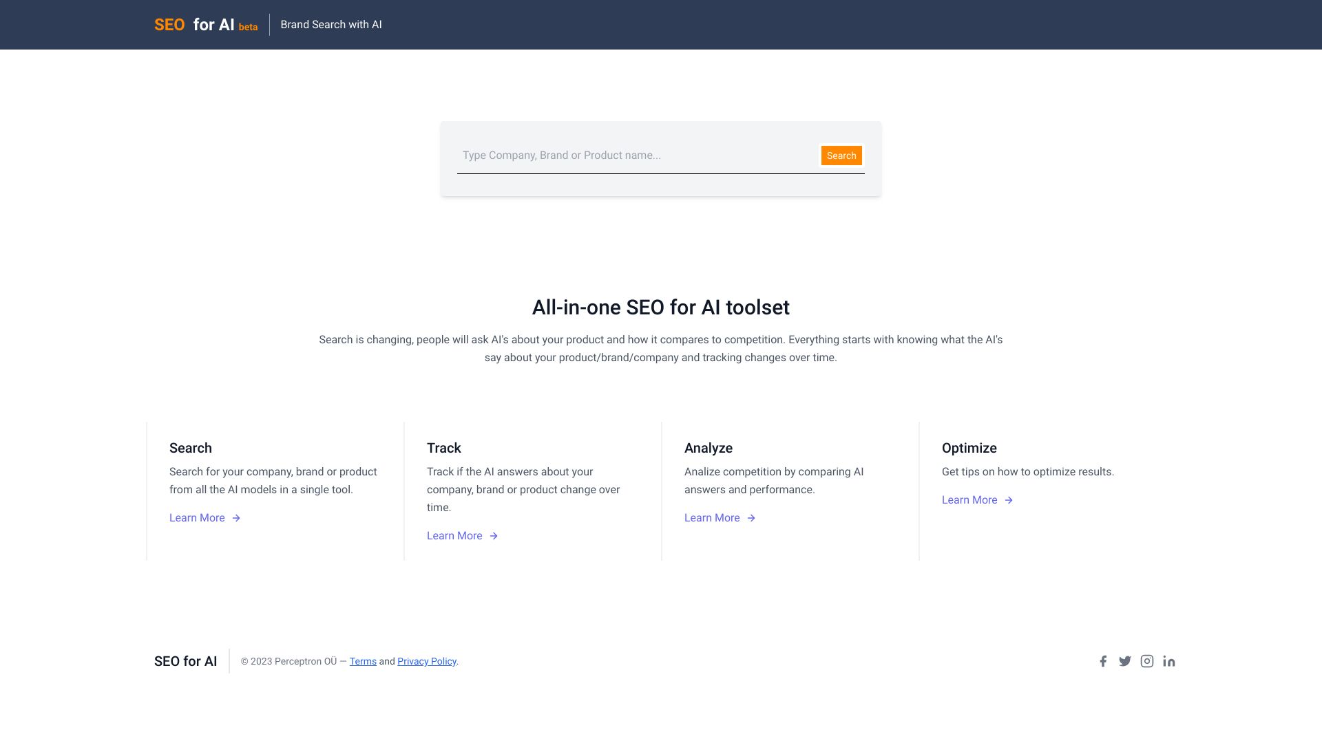 Track AI Answers screenshot