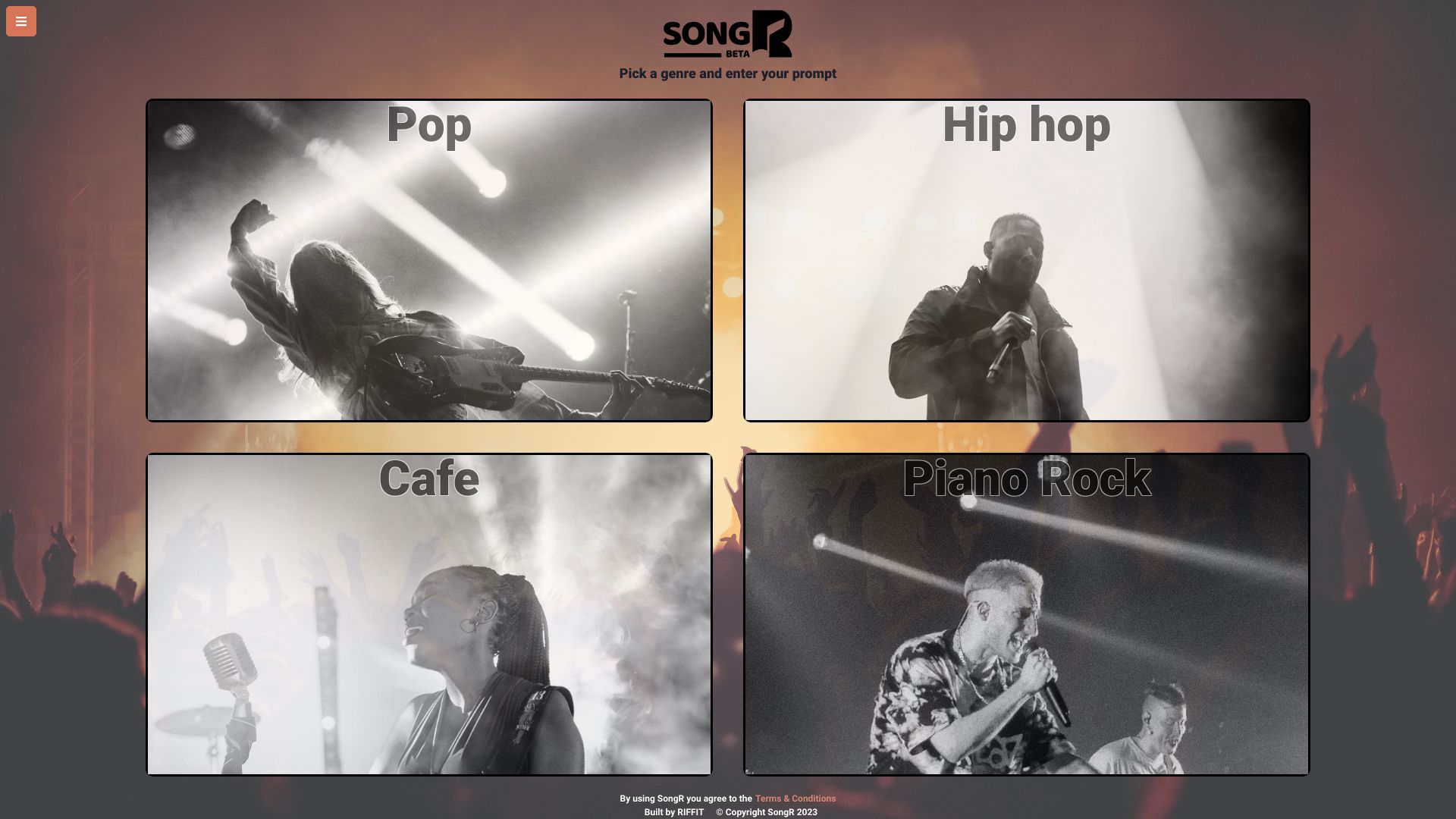 SongR screenshot