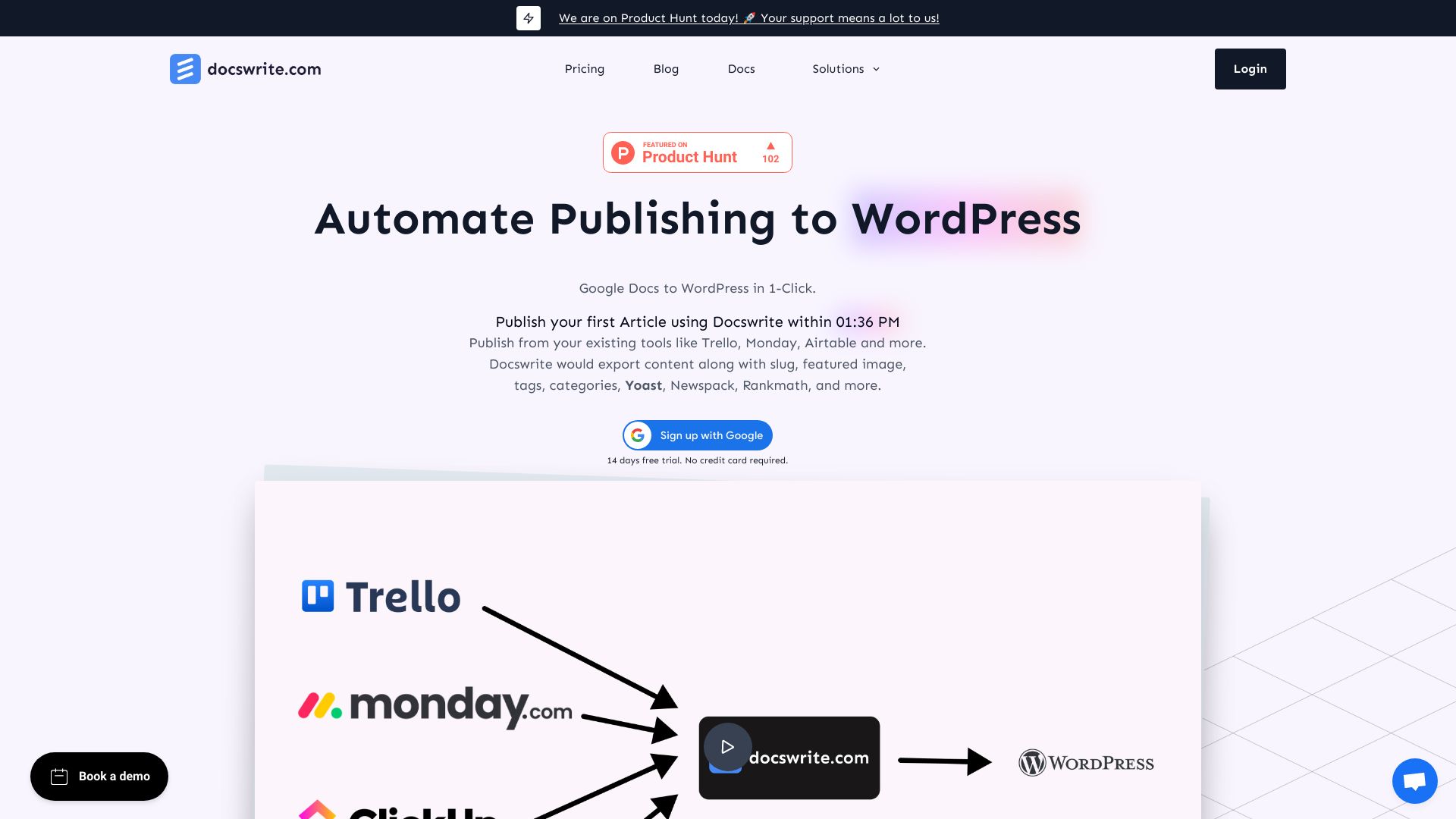 Docswrite screenshot