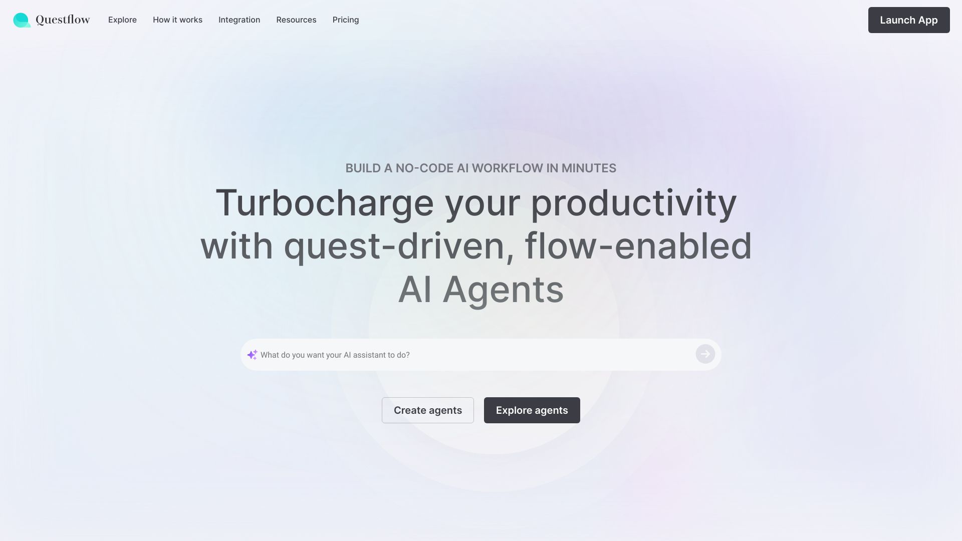Questflow screenshot