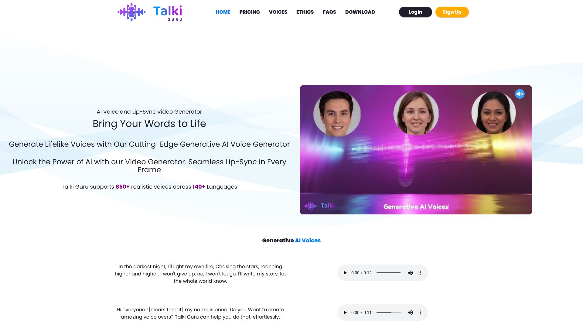 Talki Guru screenshot