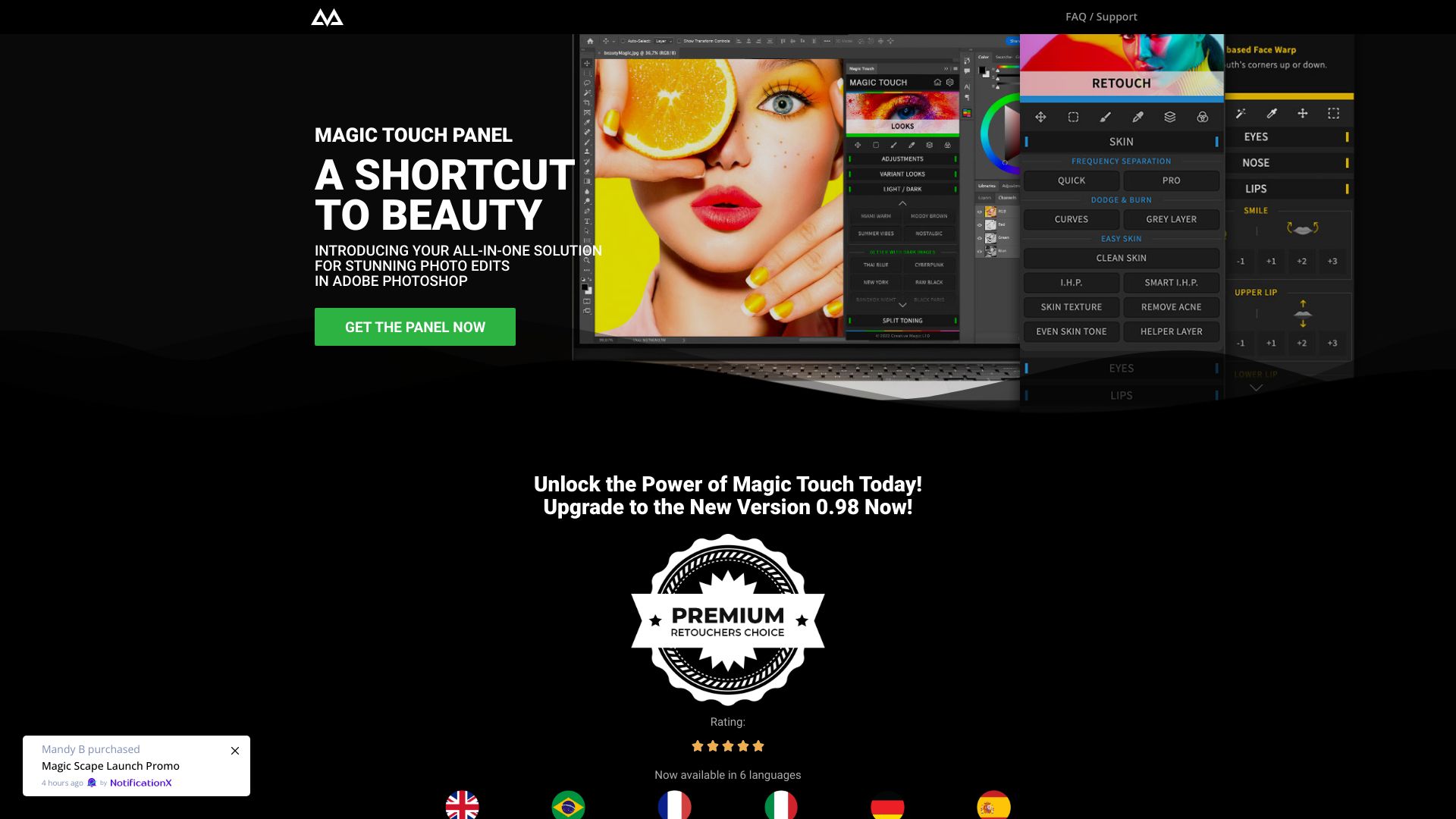 CreativeMagicPanel screenshot
