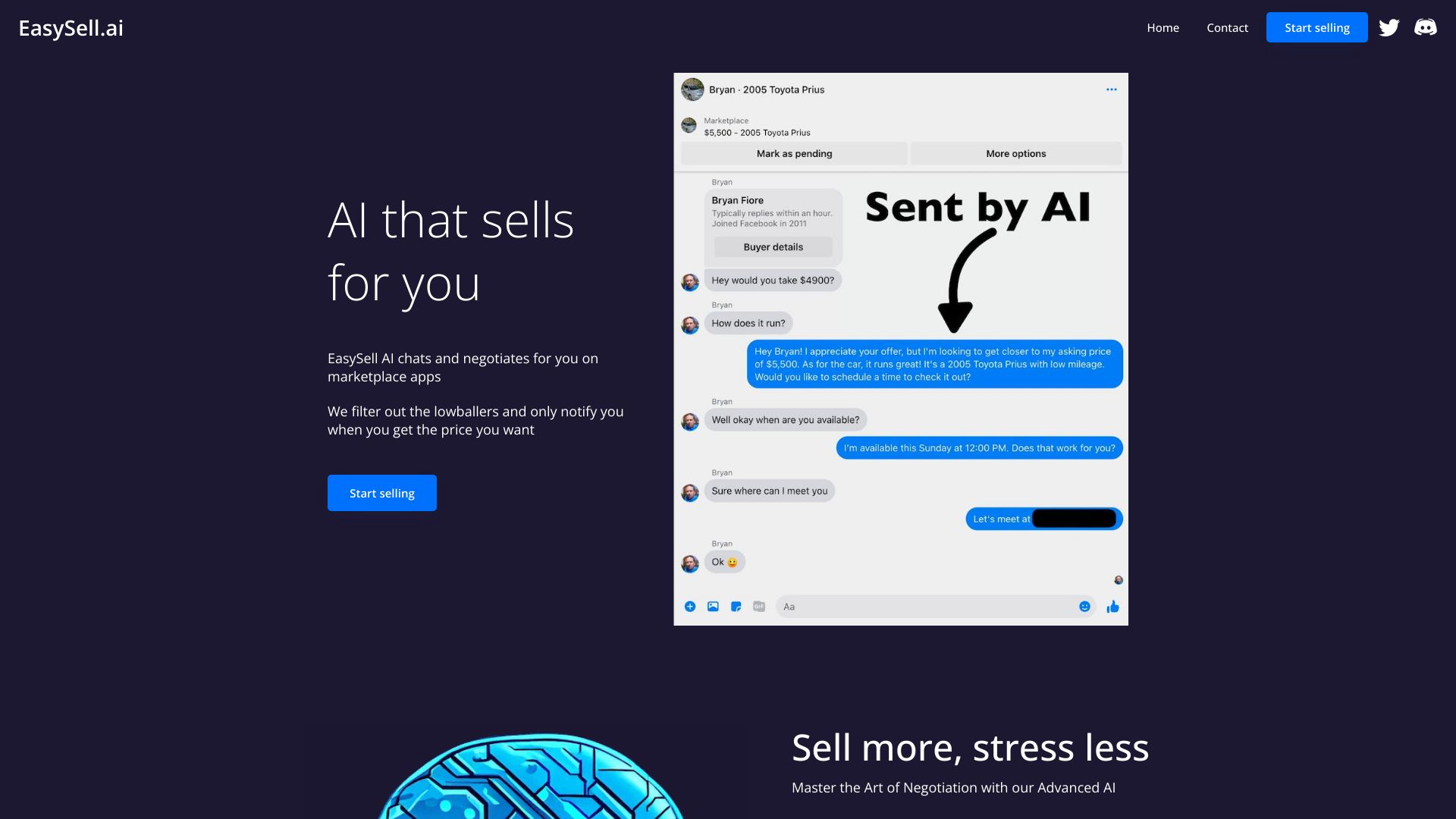 Easy Sell AI screenshot