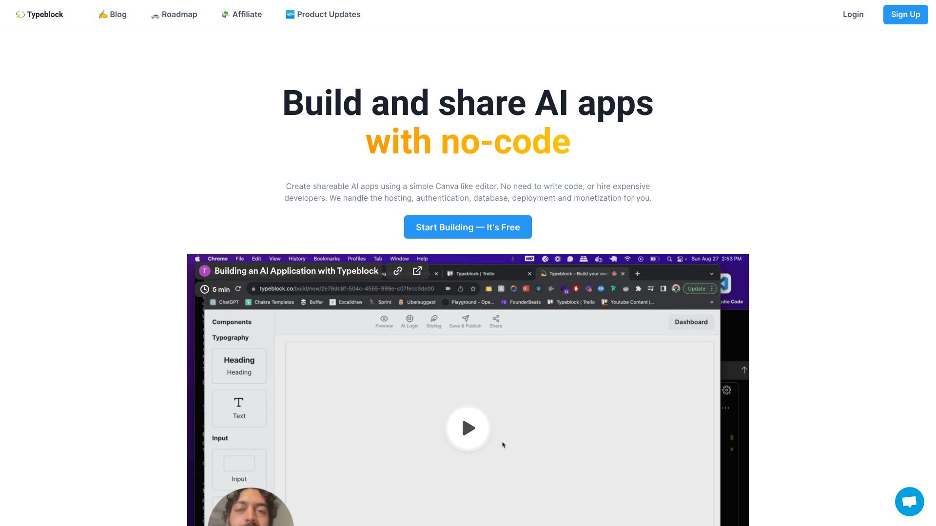 Typeblock screenshot