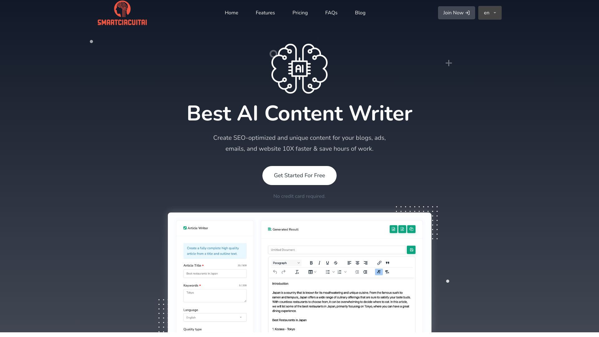 QuickCMS screenshot