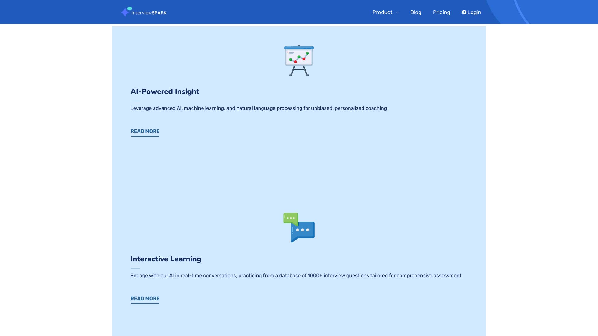 InterviewSpark screenshot