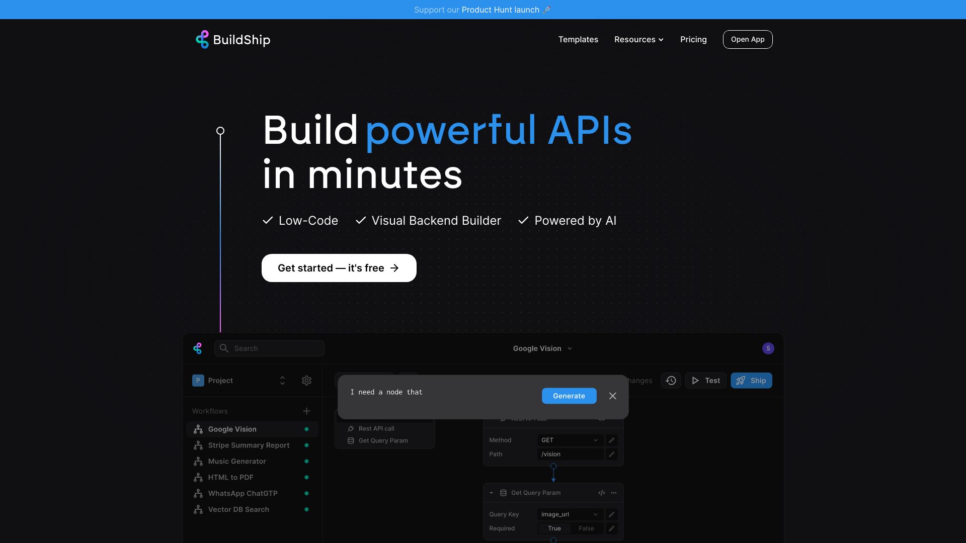 BuildShip screenshot