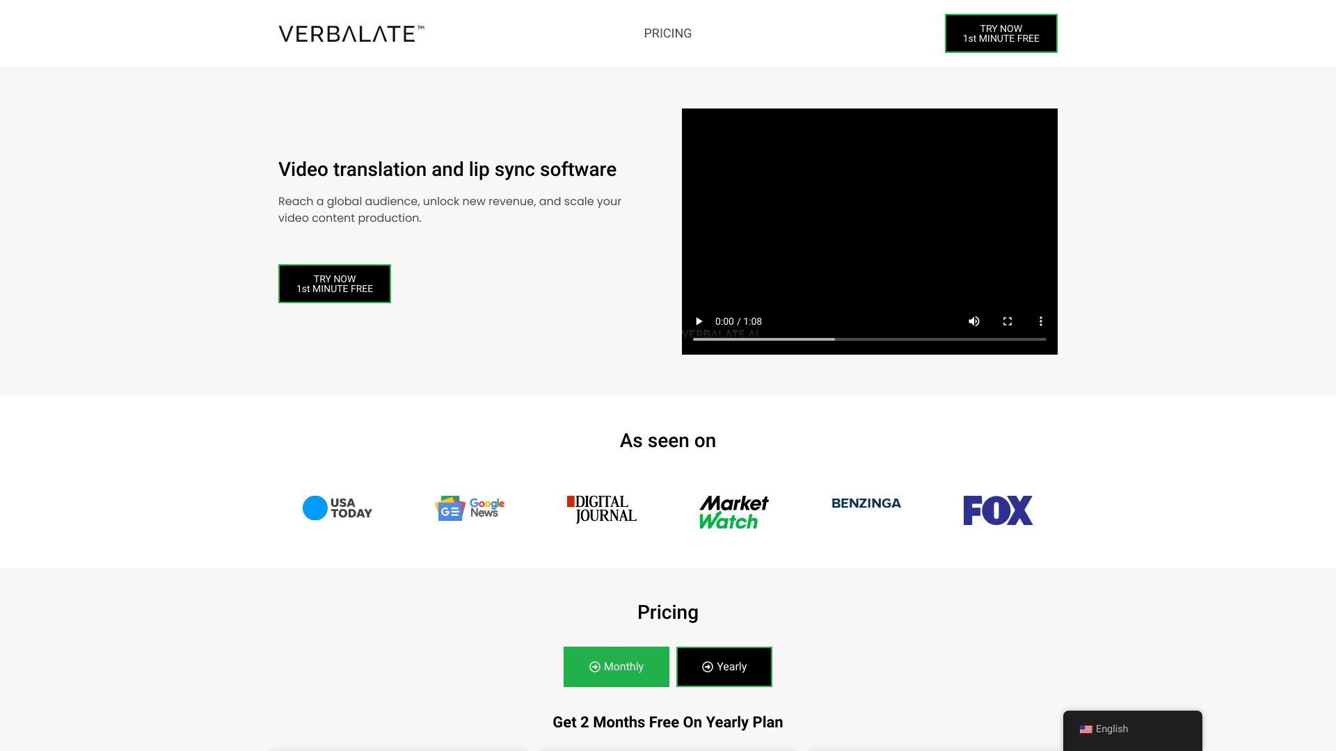 Verbalate screenshot