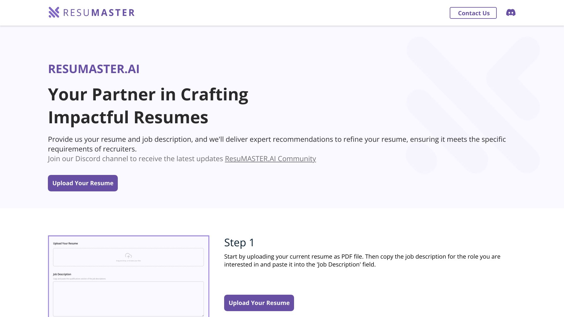 ResuMaster screenshot