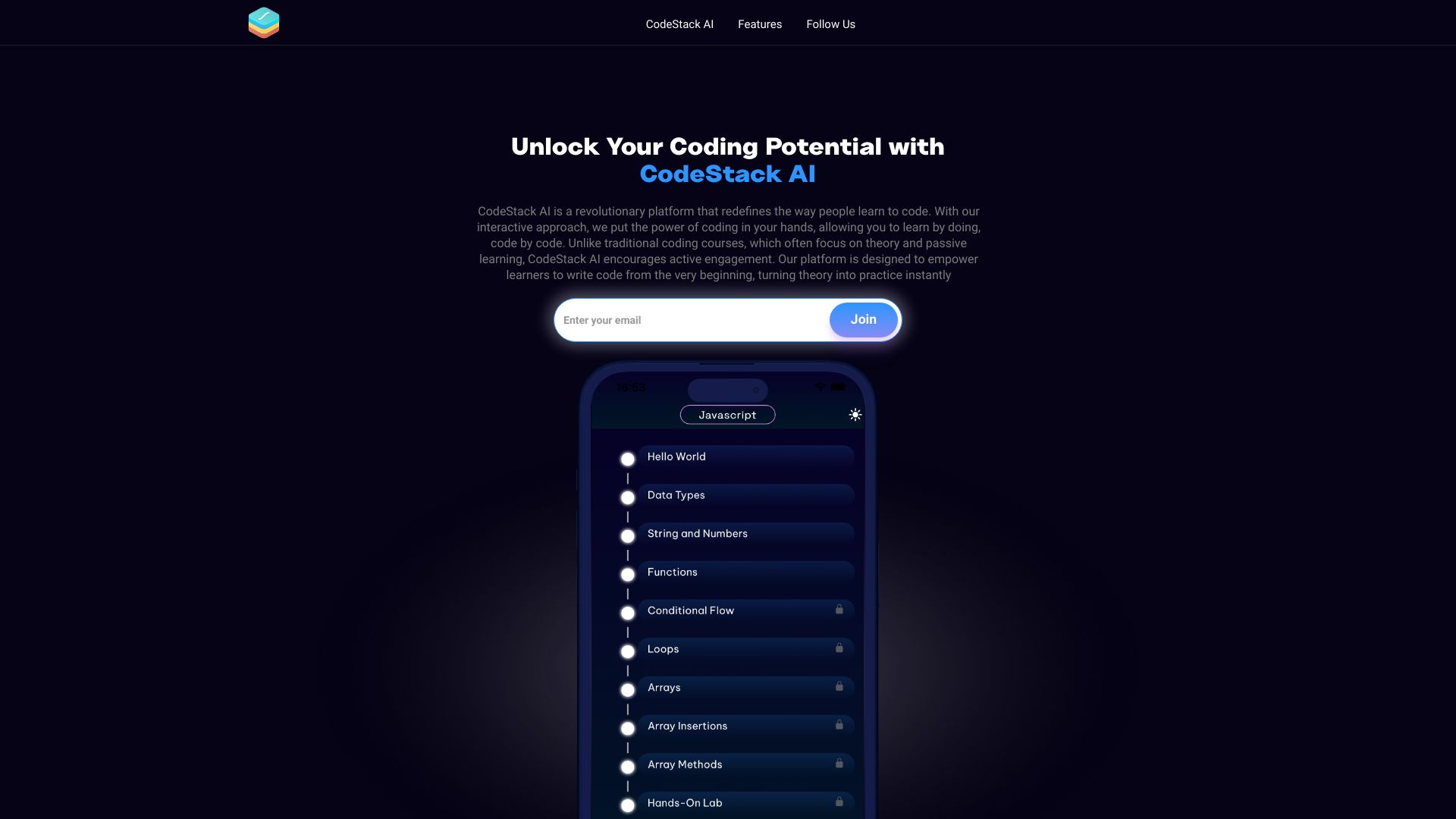 CodeStack AI screenshot