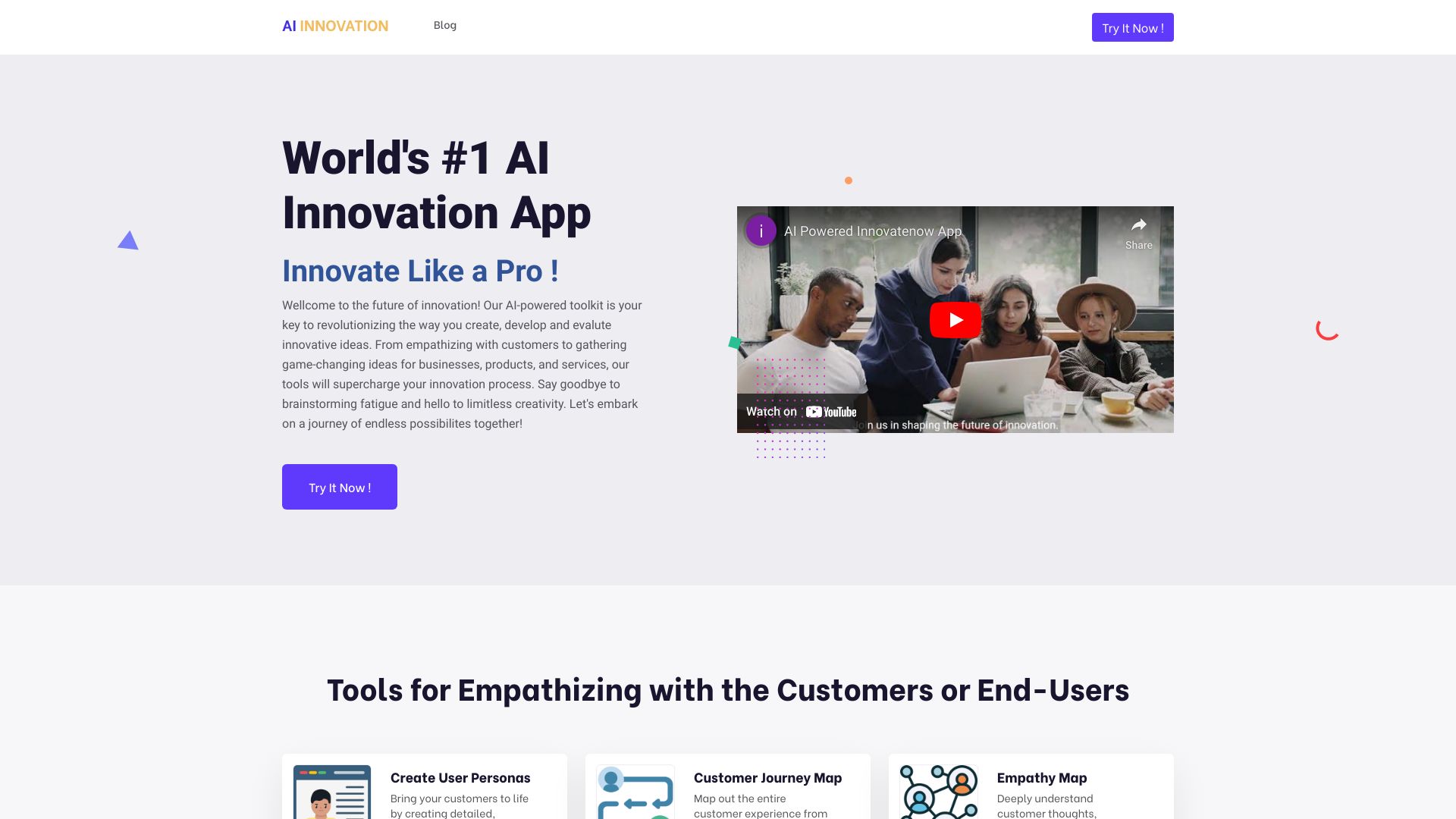 Innovate Now screenshot
