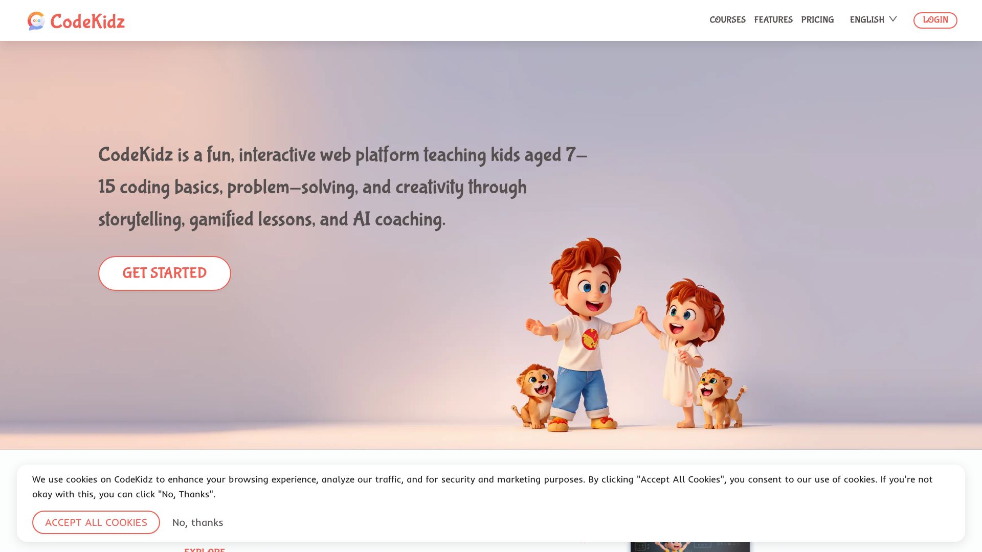CodeKidz screenshot