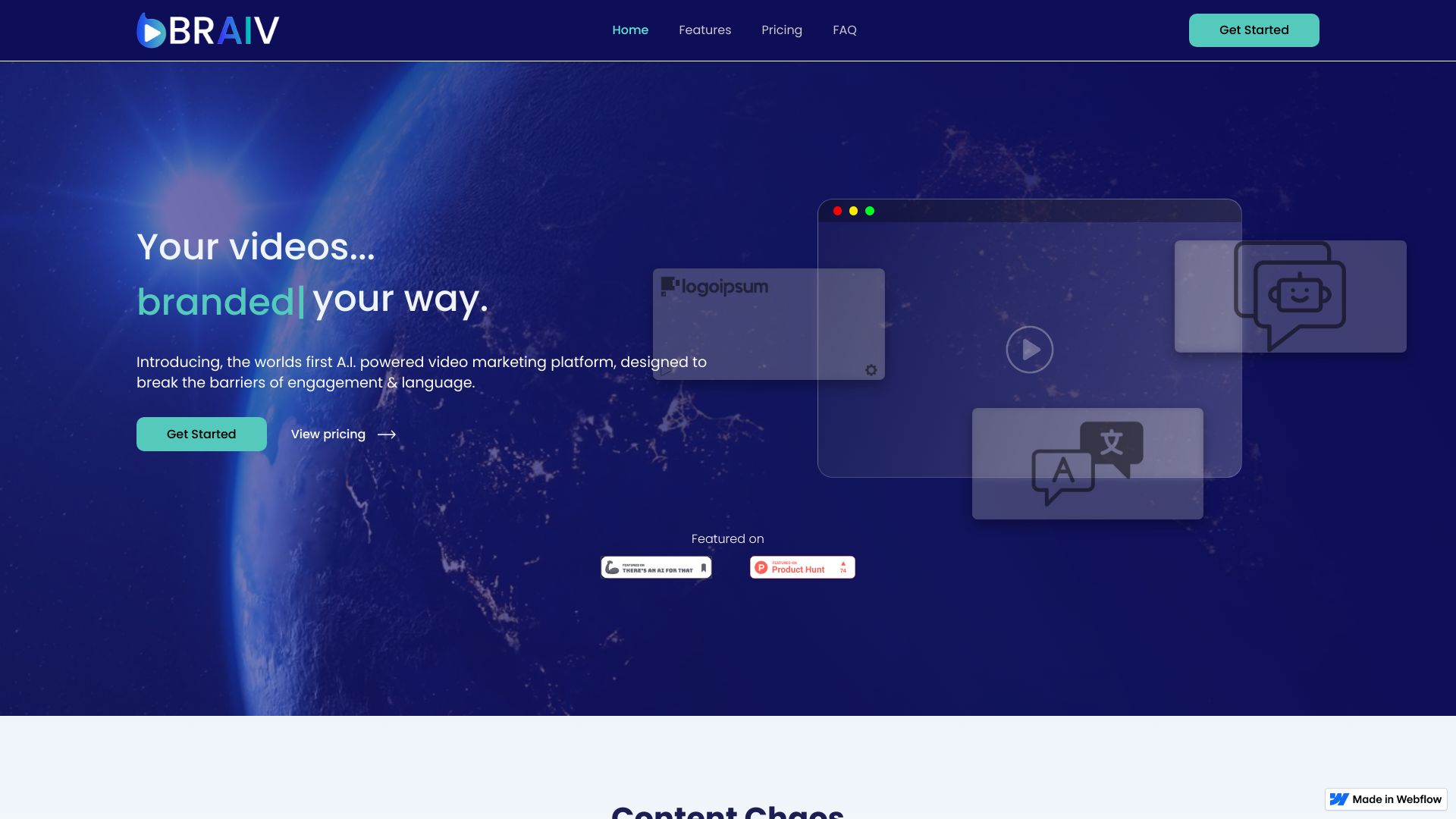 Braiv screenshot