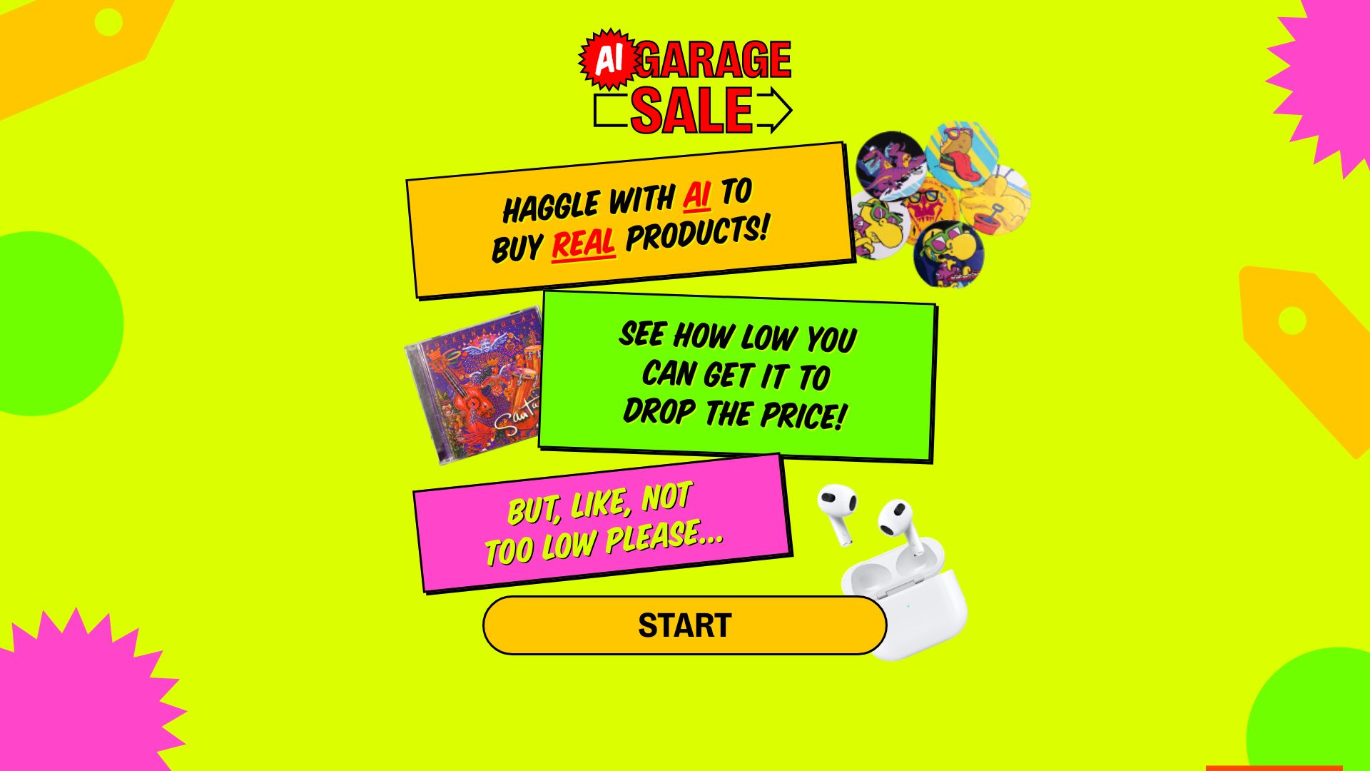AI Garage Sale screenshot