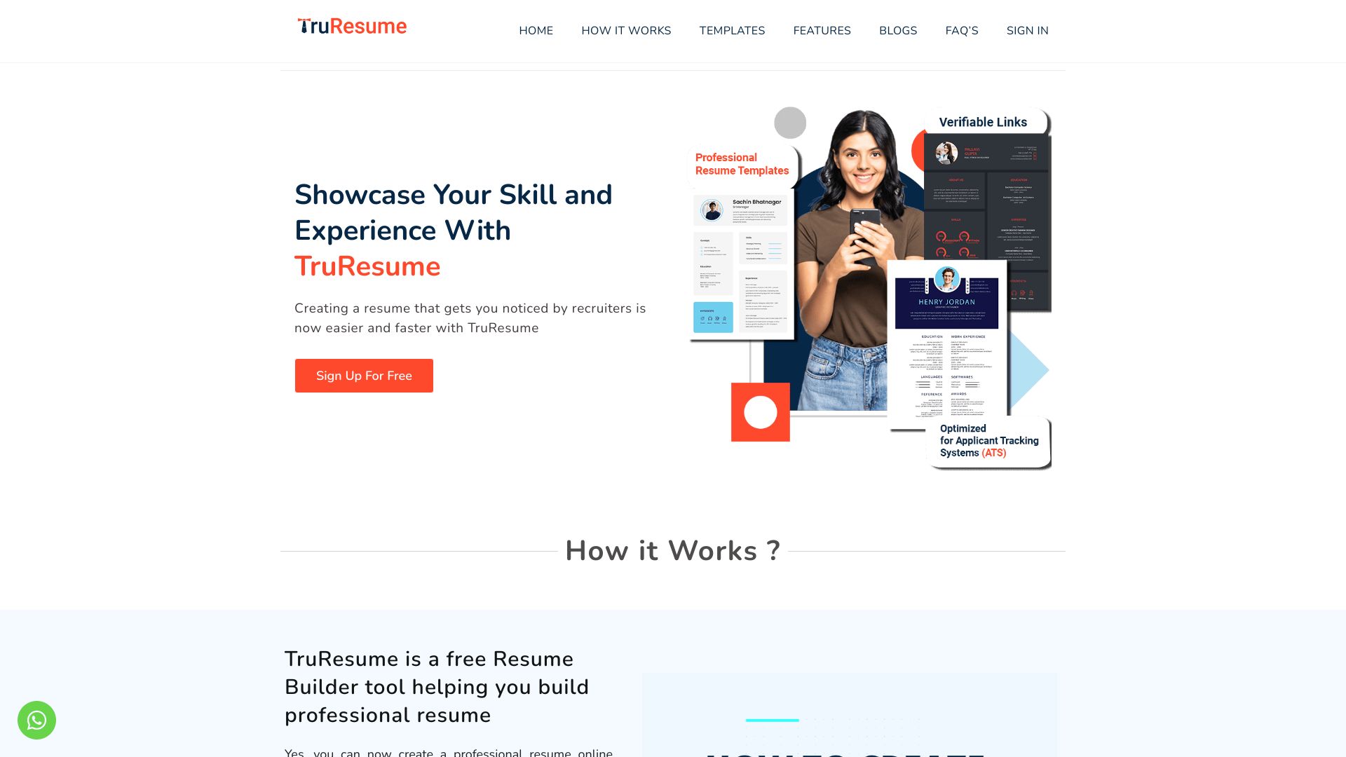 TruResume screenshot