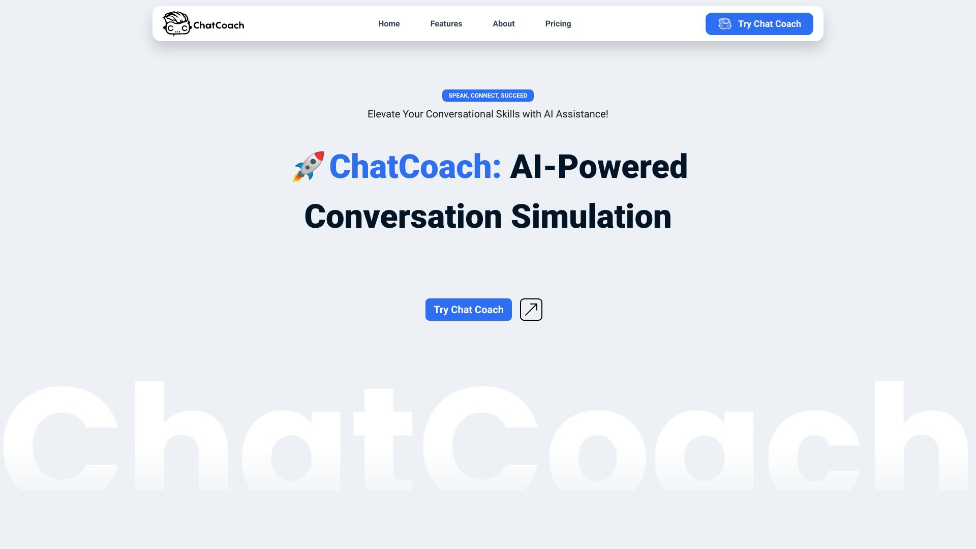 ChatCoach.io screenshot