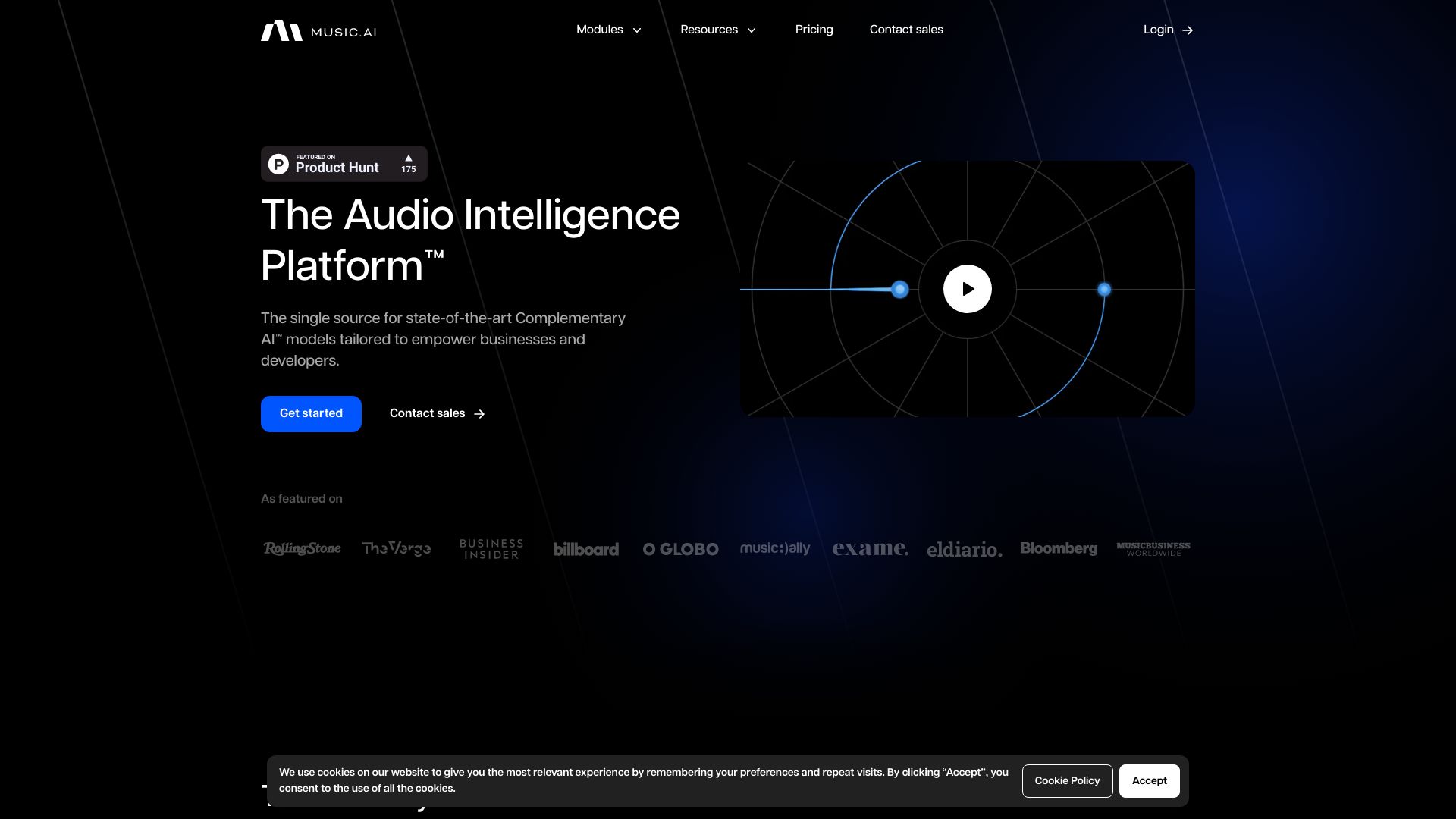 Music AI screenshot