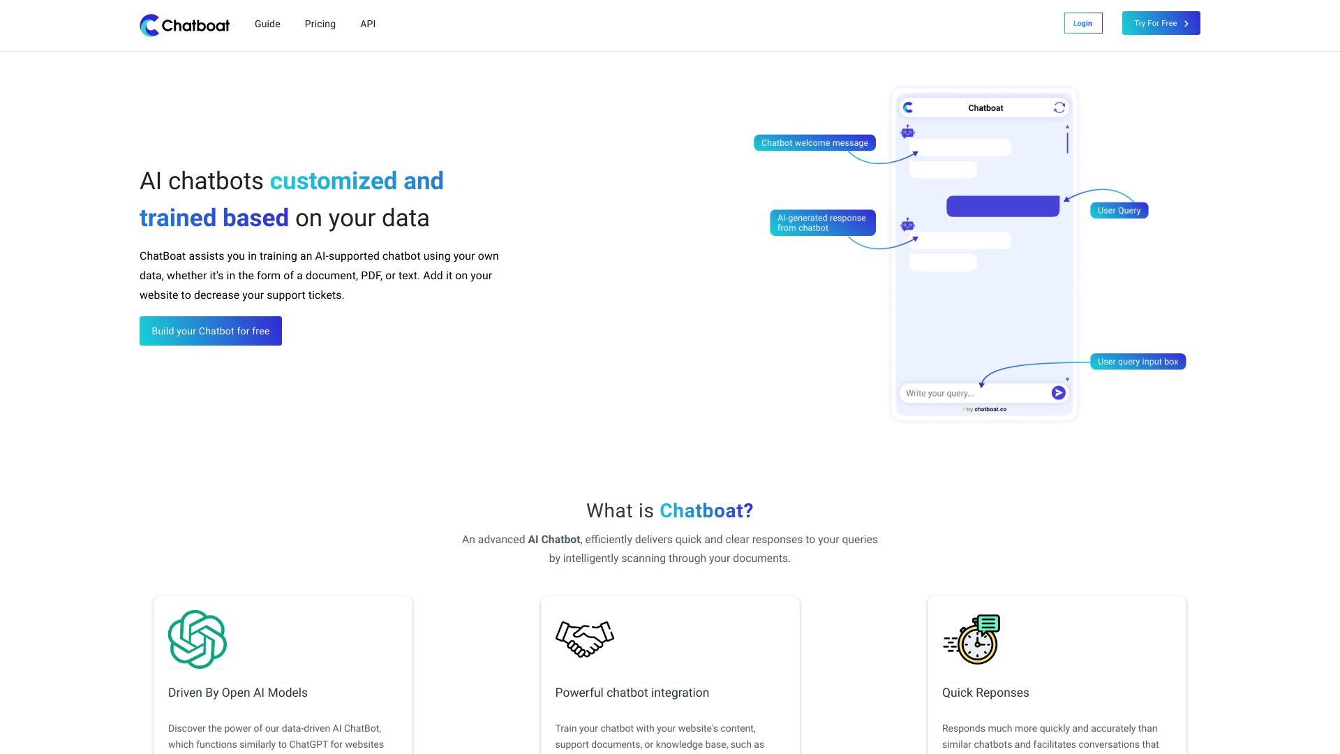 Chatboat screenshot