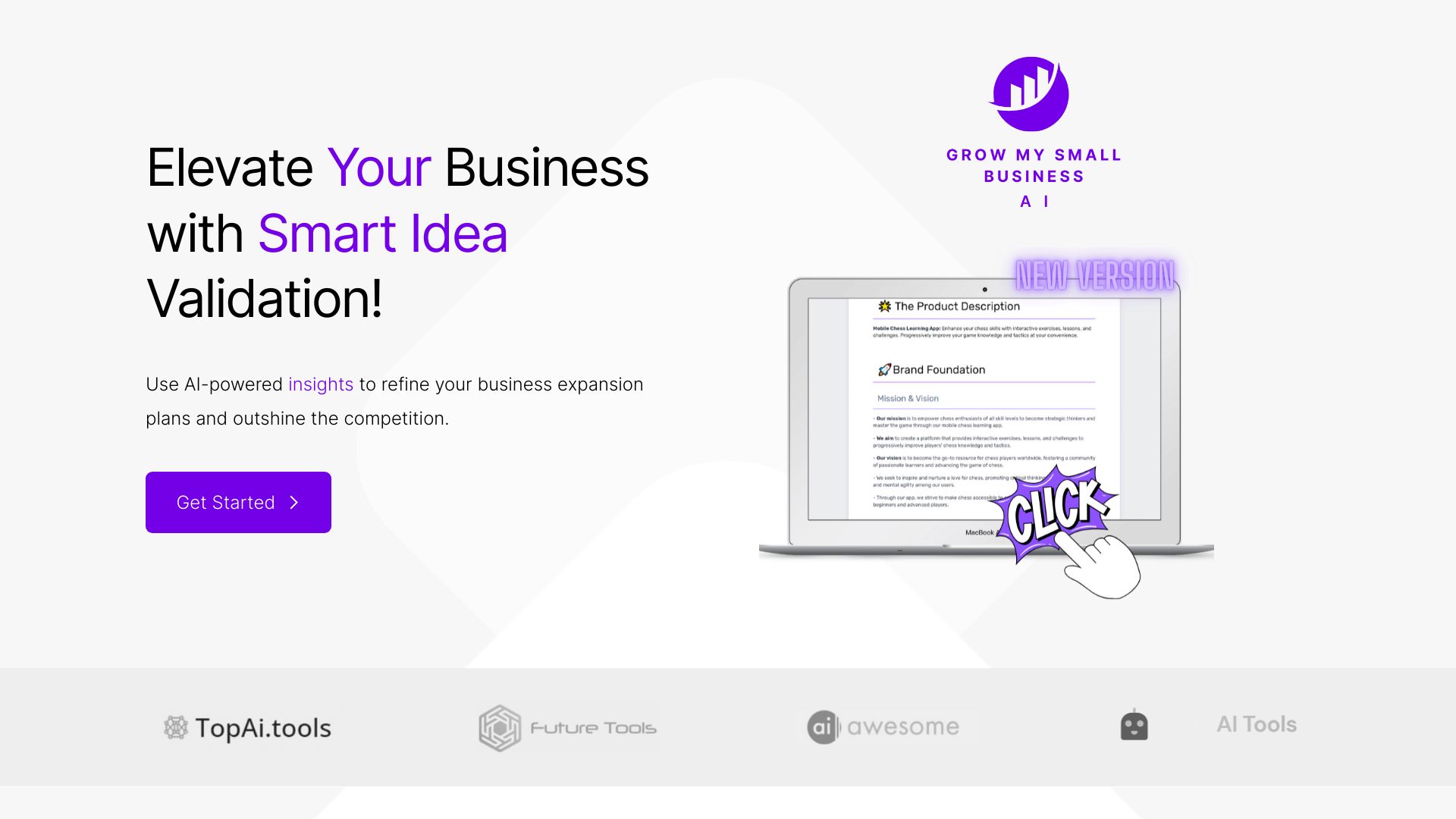 Grow My Small Business - AI screenshot