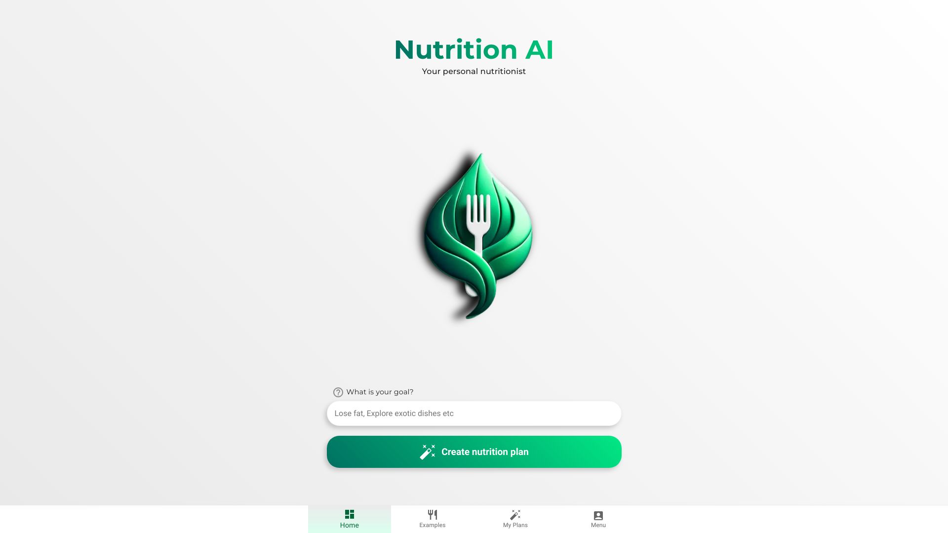 Nutrition AI screenshot