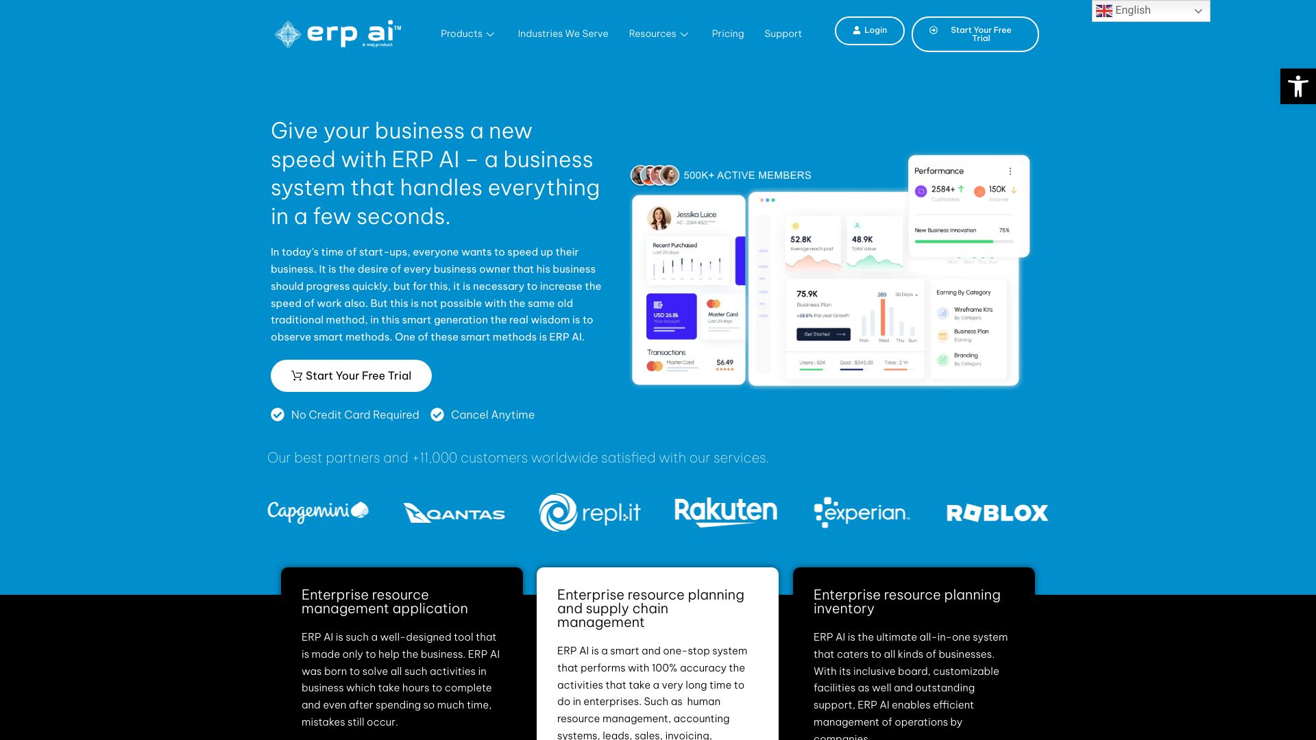 MEJ ERP AI screenshot