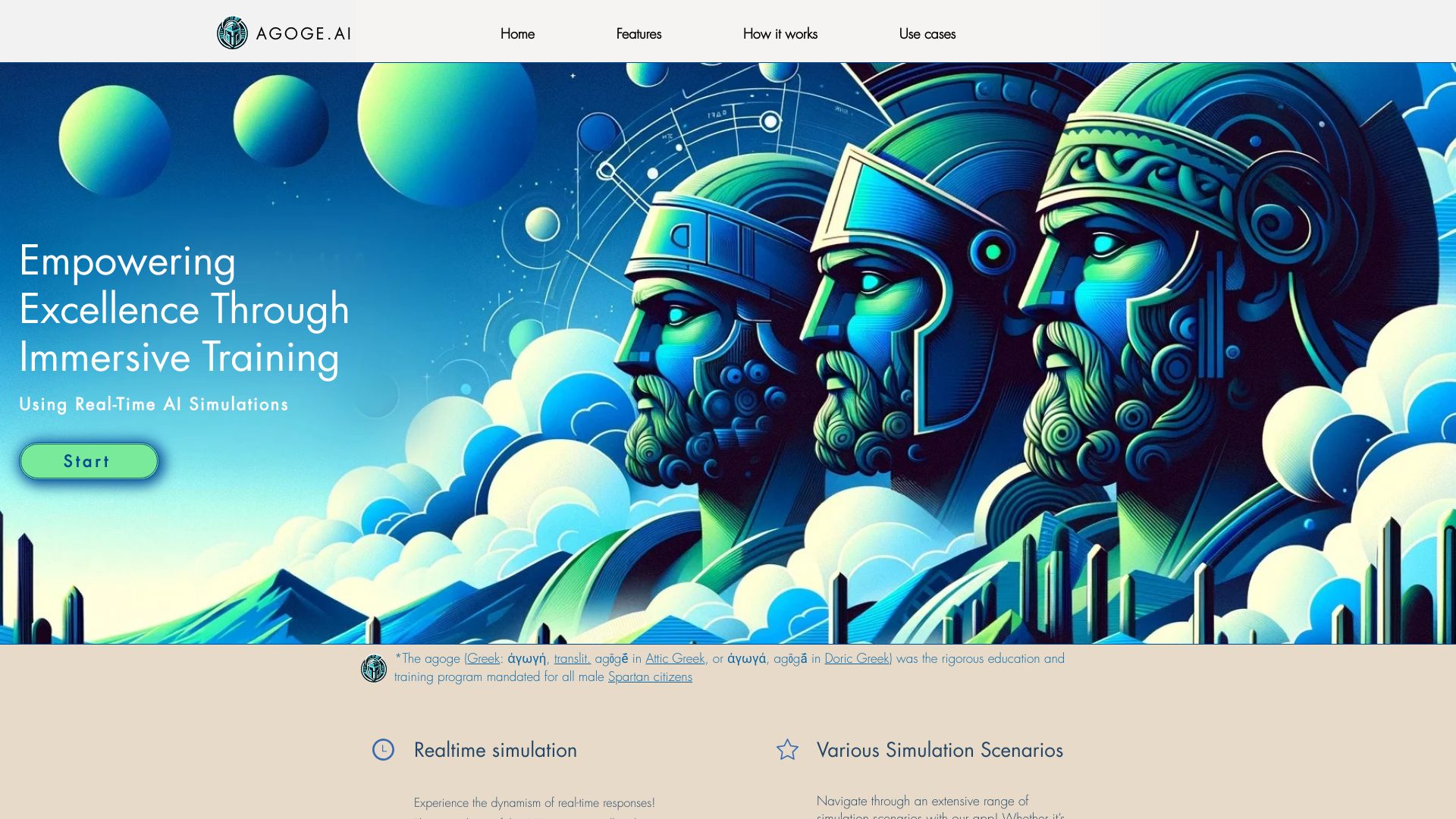 AGOGE.AI screenshot