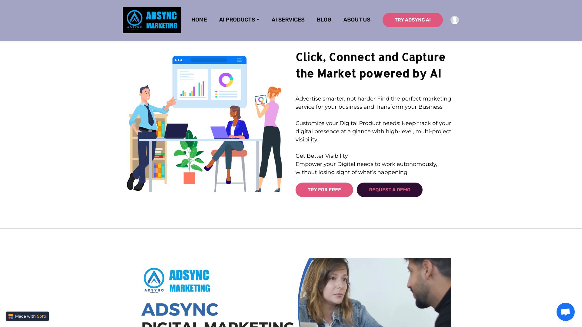 Adsync Marketing Technologies screenshot