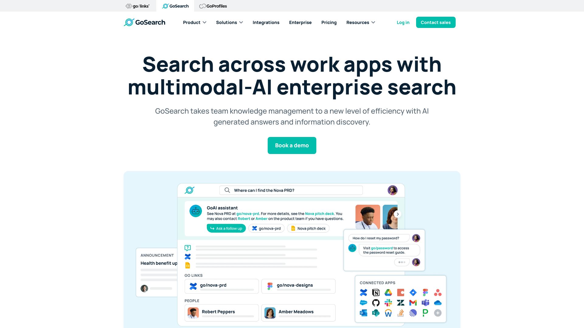 GoSearch screenshot