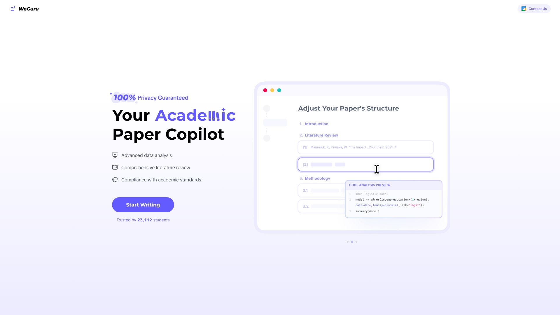 WeGuru screenshot