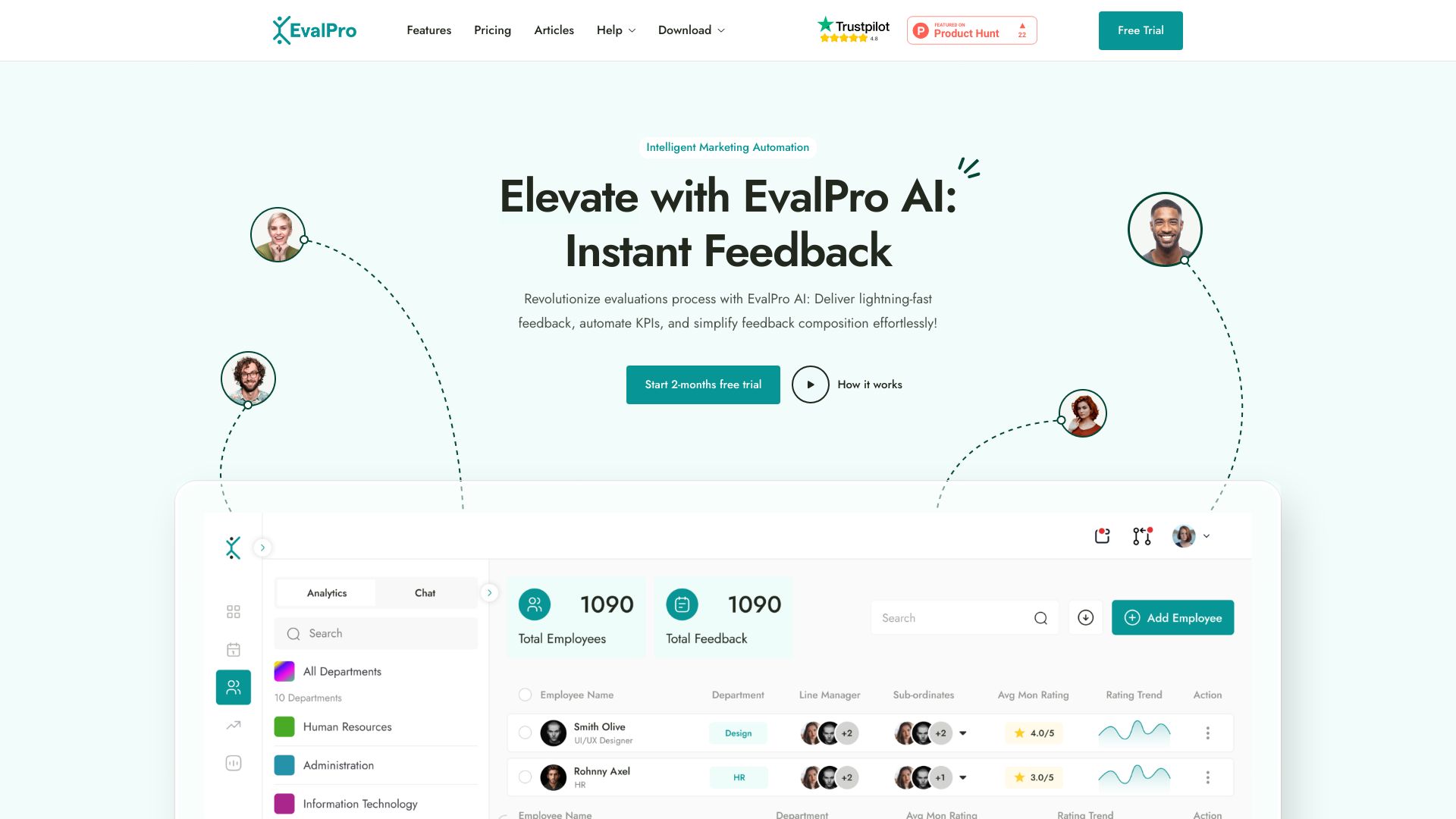 EvalPro AI screenshot