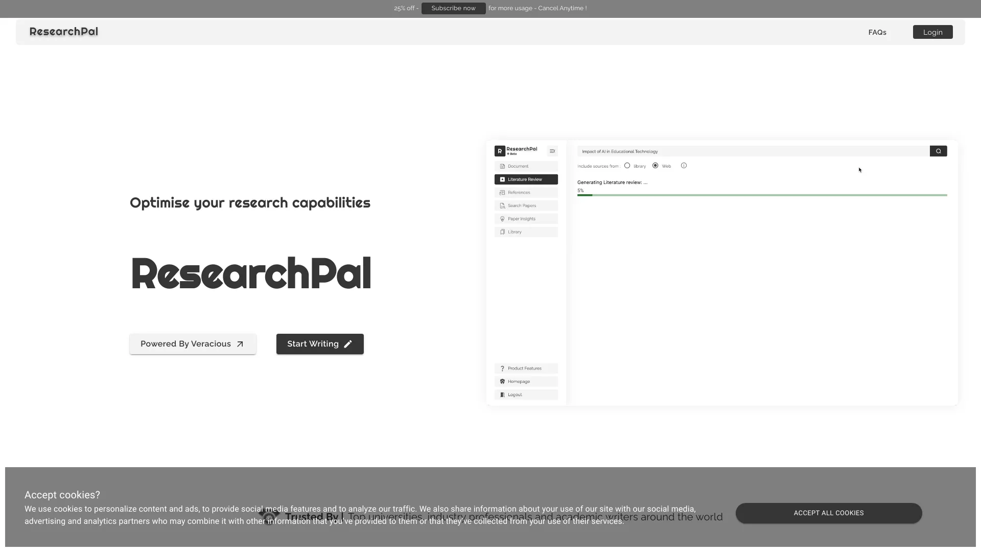 ResearchPal screenshot