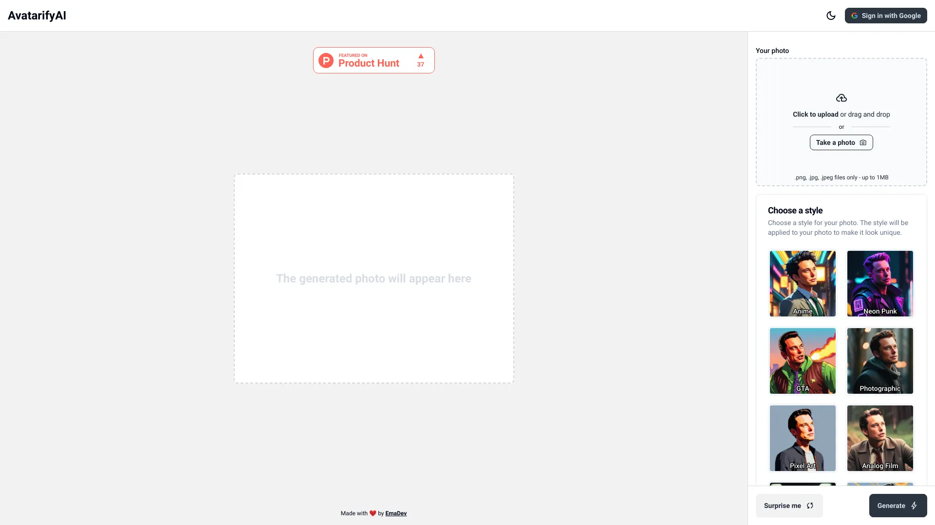 Avatarify AI screenshot