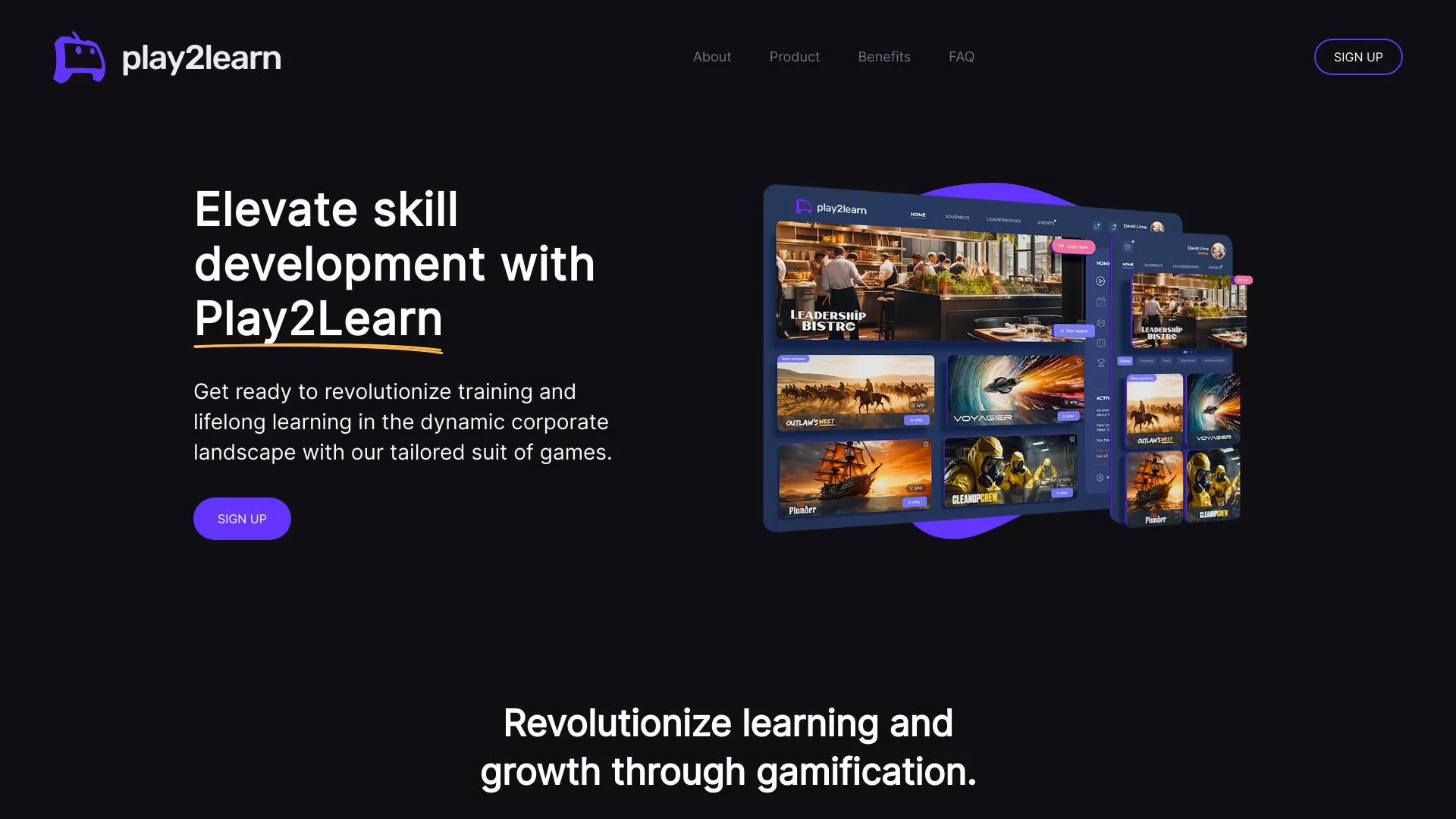 Play2Learn screenshot