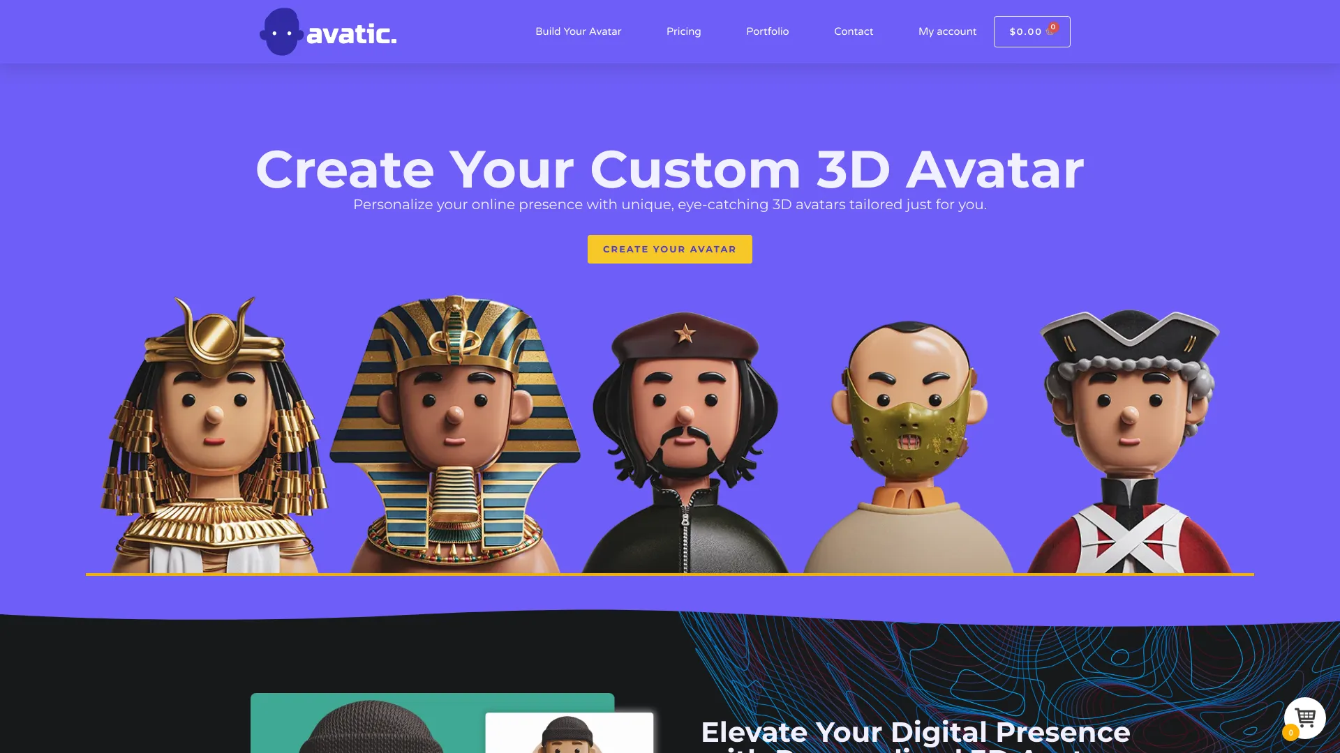 Avatic.net screenshot