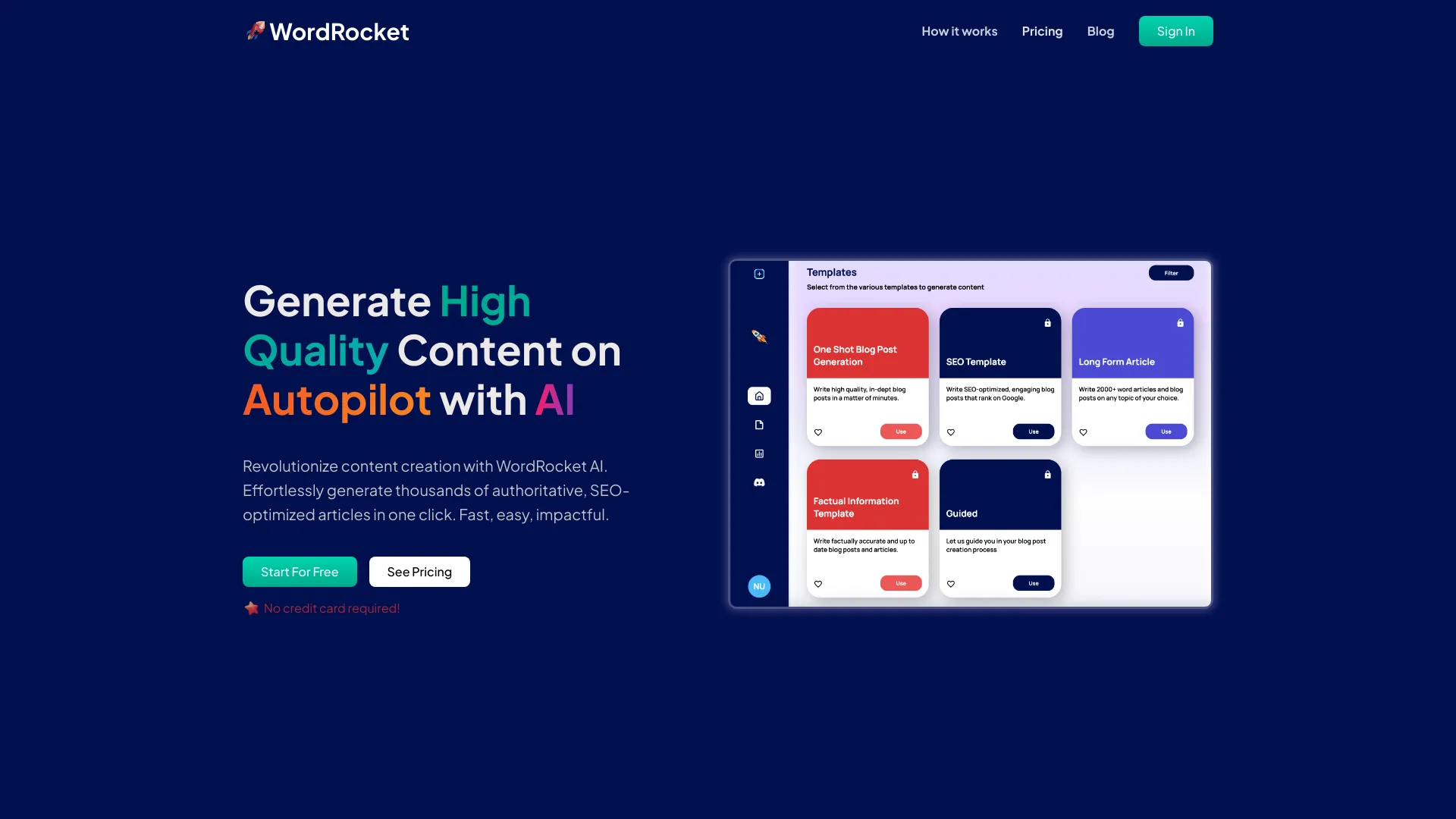 WordRocket screenshot