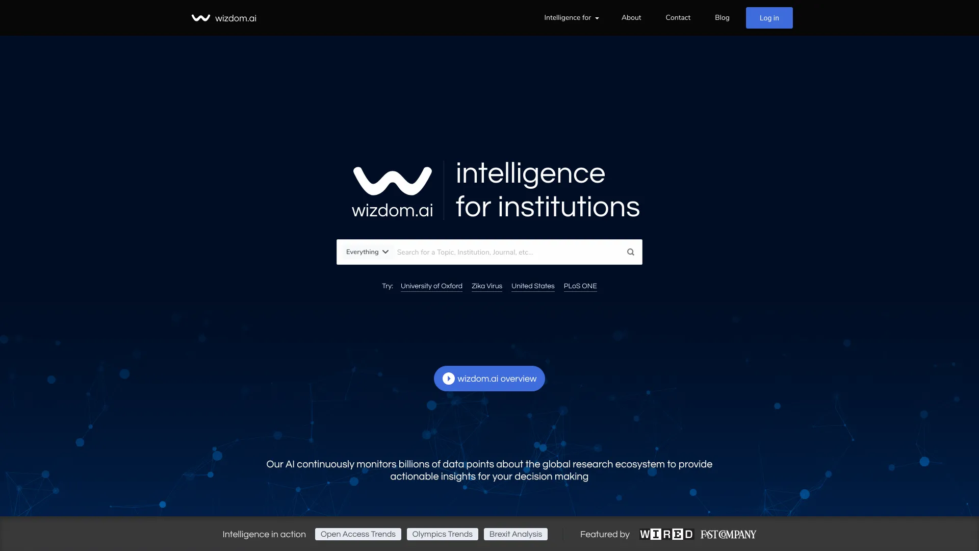 wizdom.ai screenshot