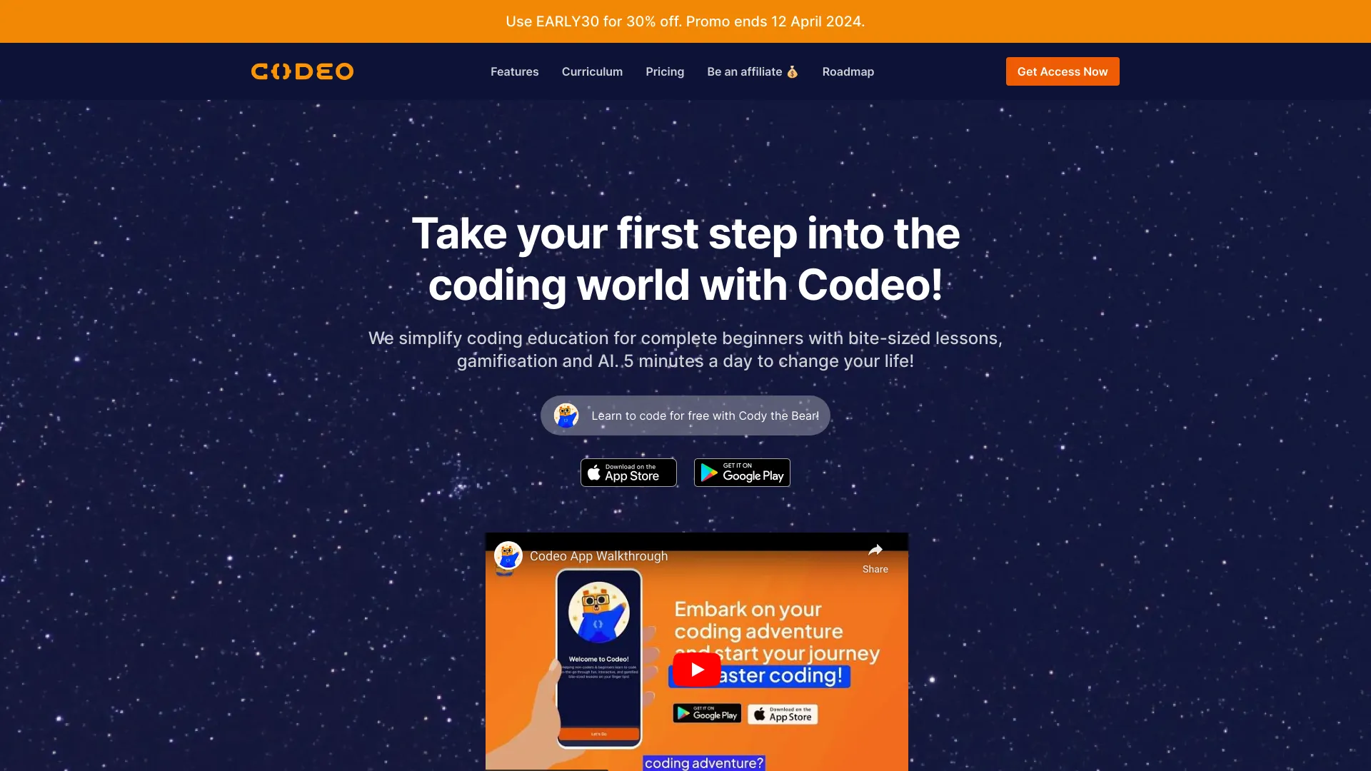 Codeo screenshot