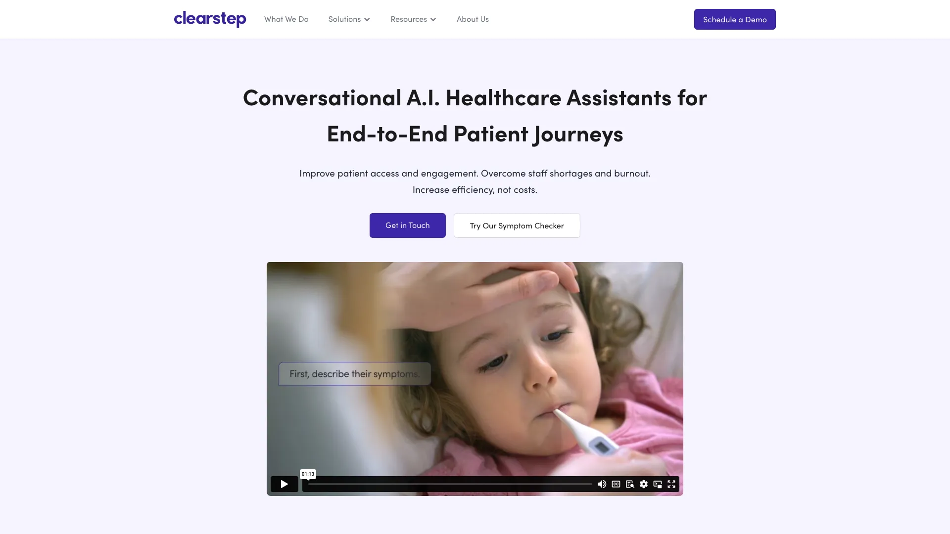 Clearstep screenshot