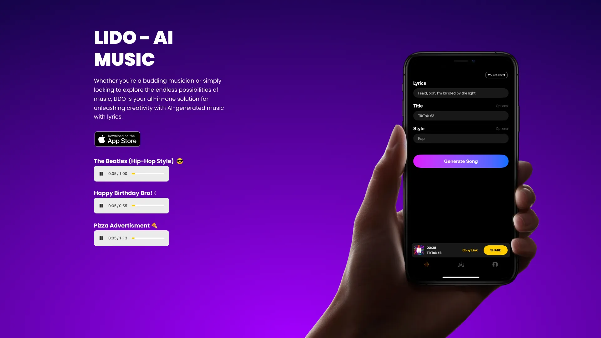 LIDO screenshot