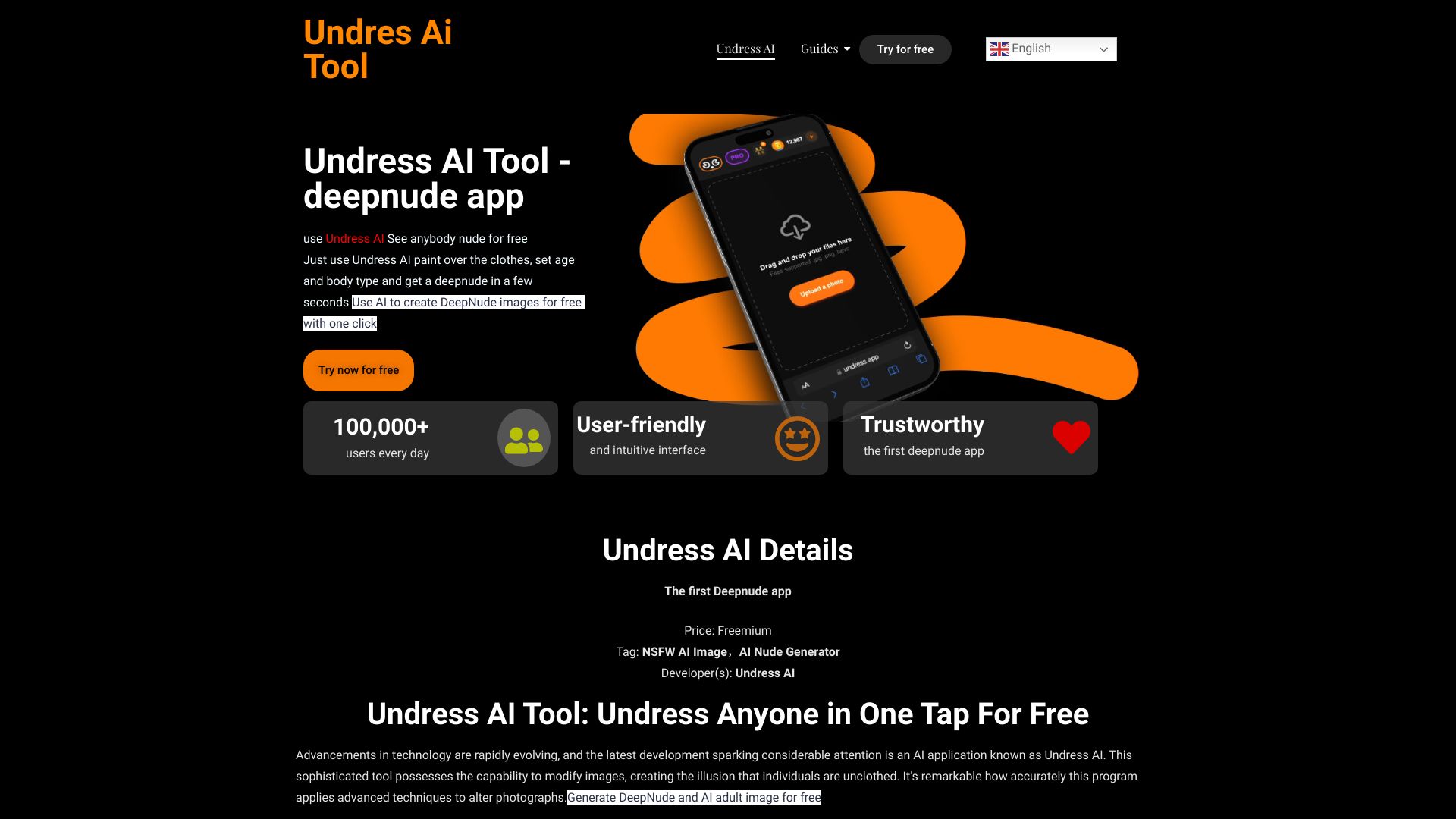 Undressaitool screenshot