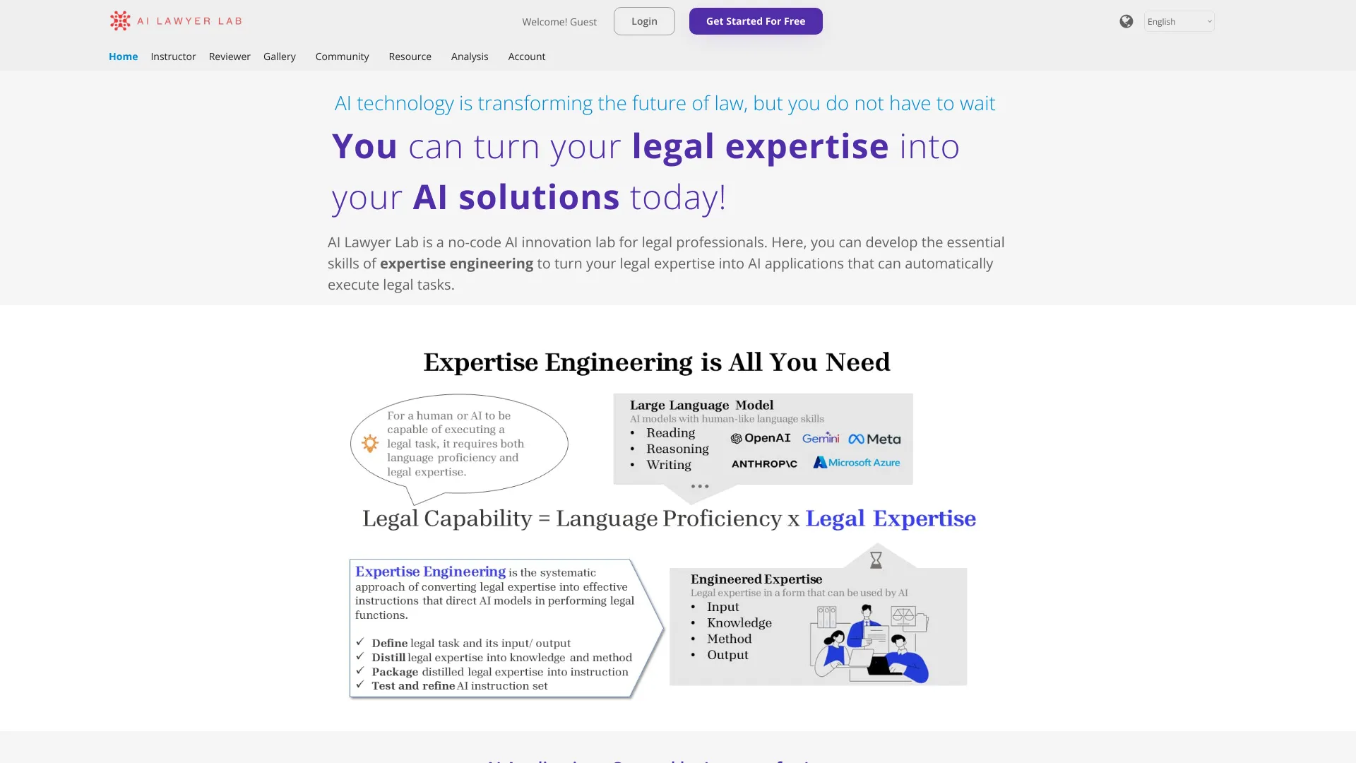AI Lawyer Lab screenshot