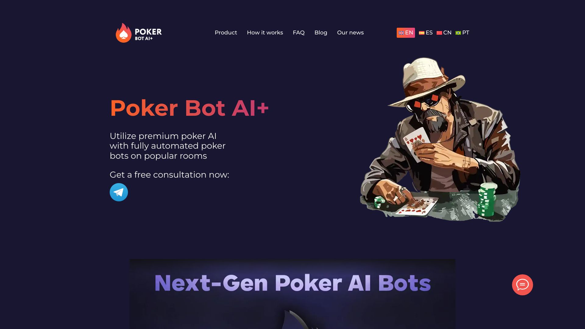 Poker Bot AI+ screenshot